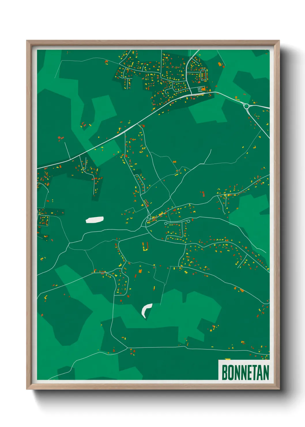 Un poster carteBonnetan