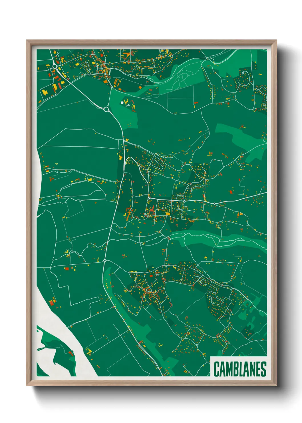 Un poster carteCamblanes