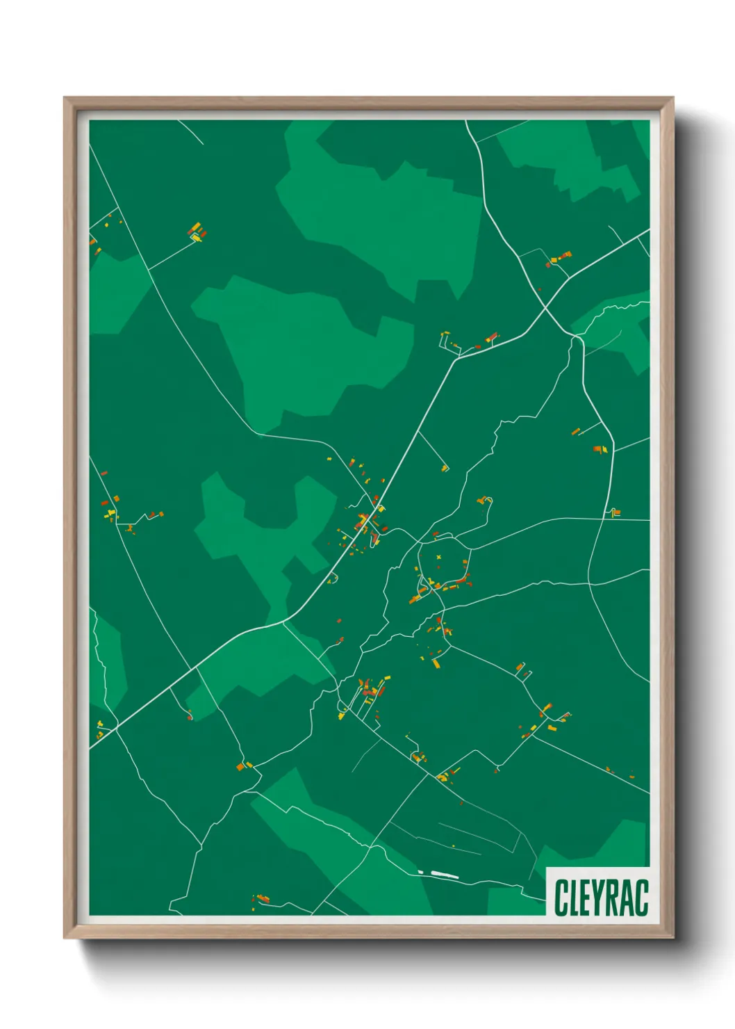 Un poster carteCleyrac