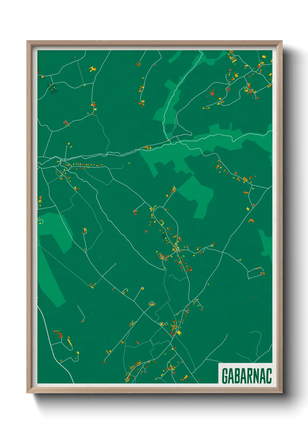 Un poster carteGabarnac