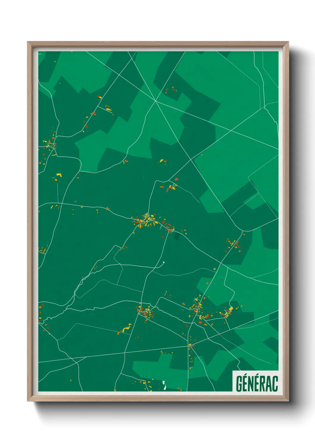 Un poster carteGénérac