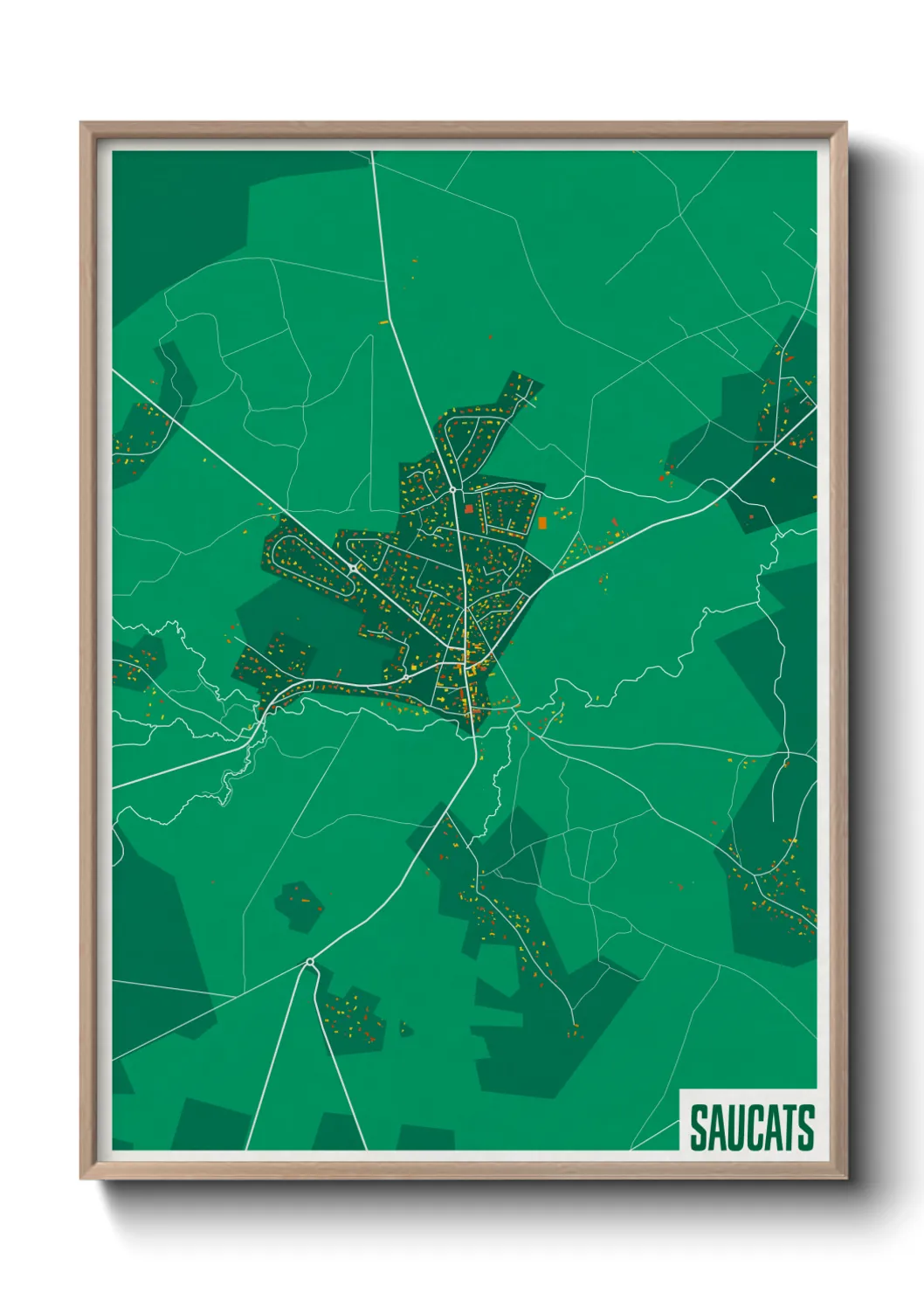 Un poster carteSaucats