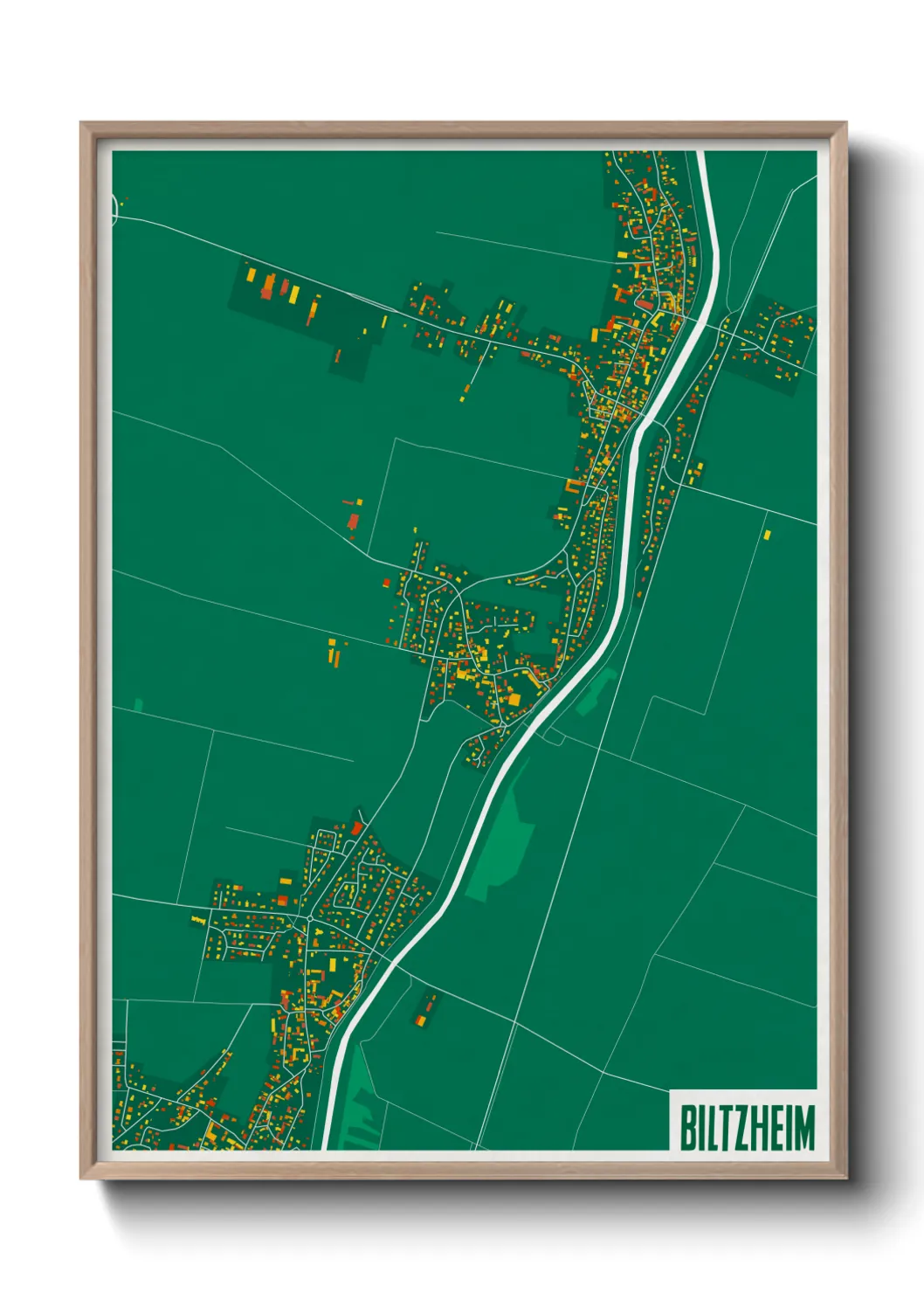 Un poster carteBiltzheim
