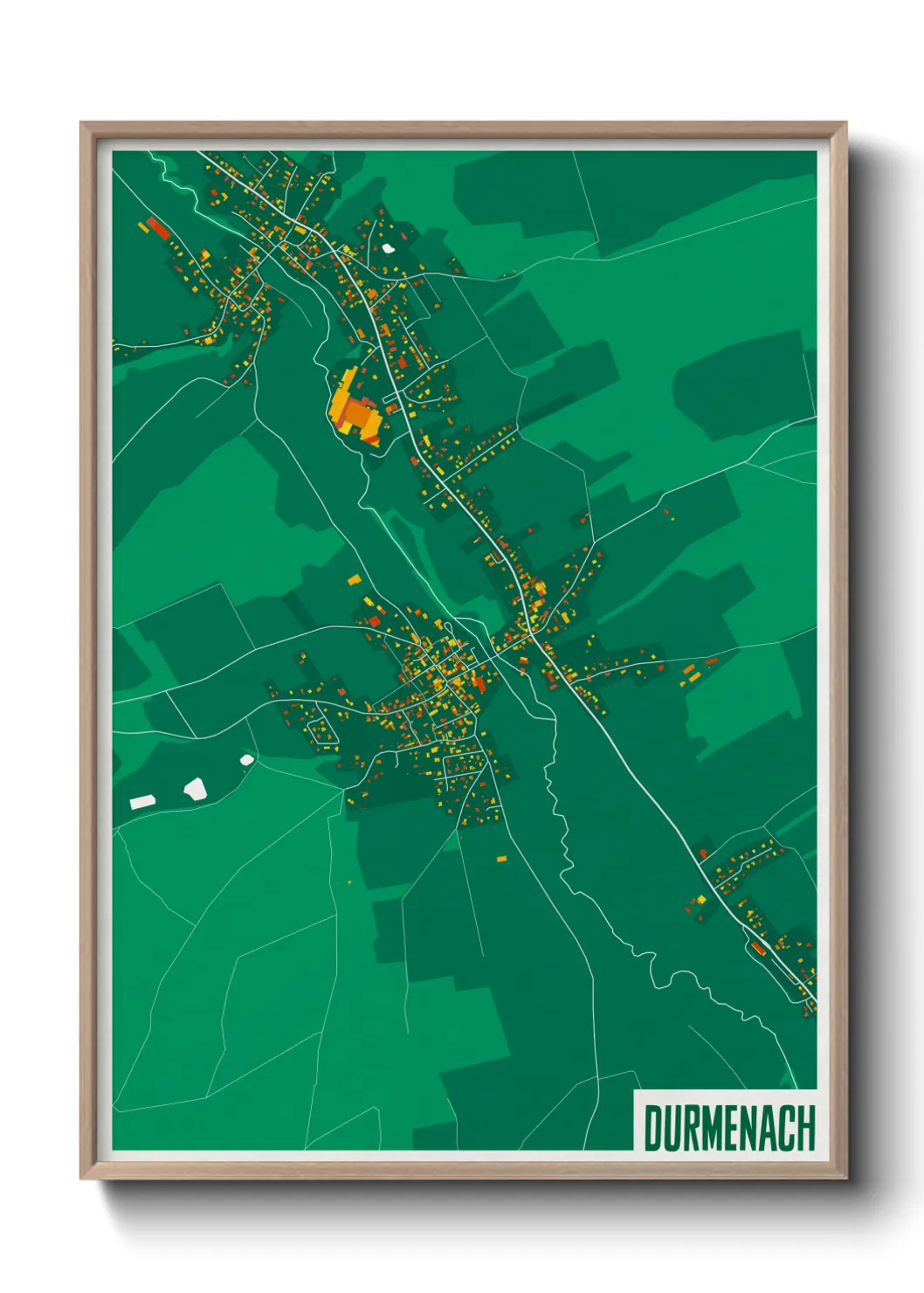 Un poster carteDurmenach