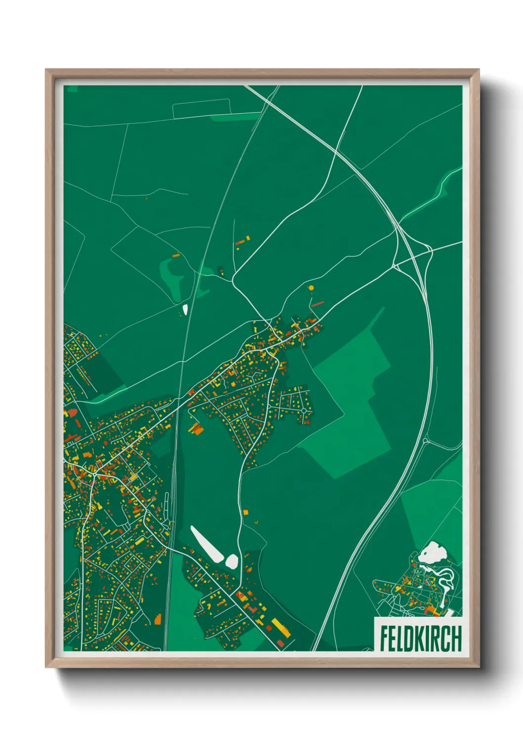 Un poster carteFeldkirch