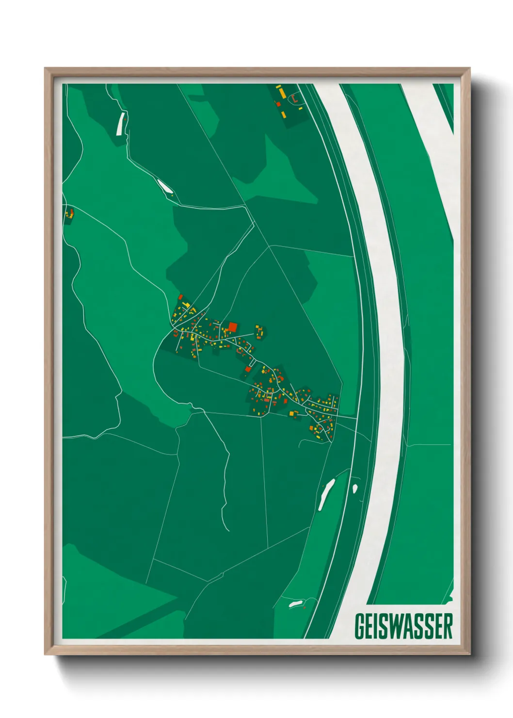 Un poster carteGeiswasser