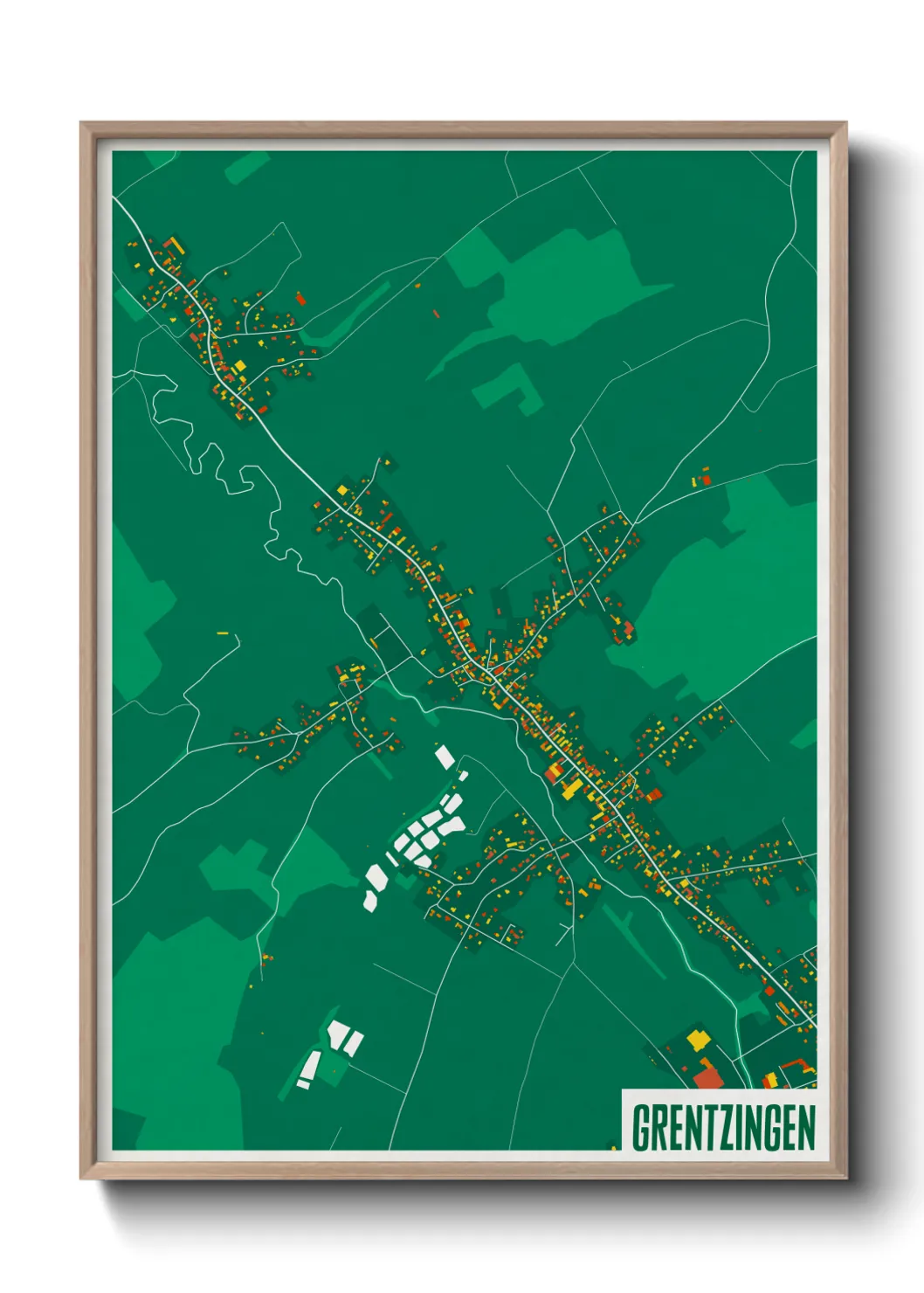 Un poster carteGrentzingen