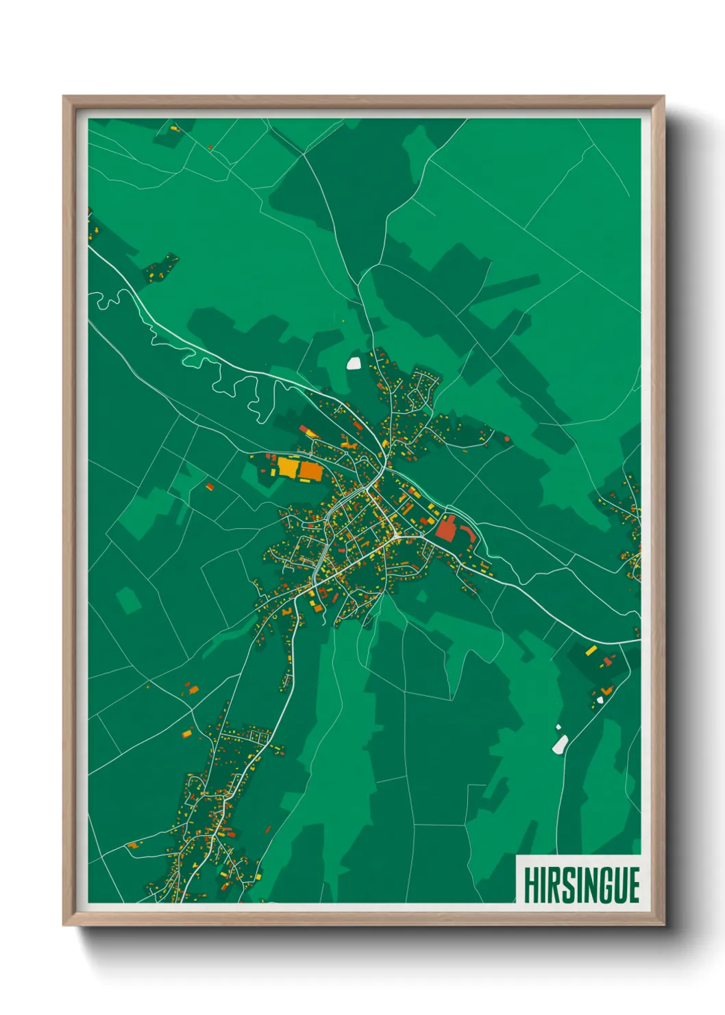 Un poster carteHirsingue