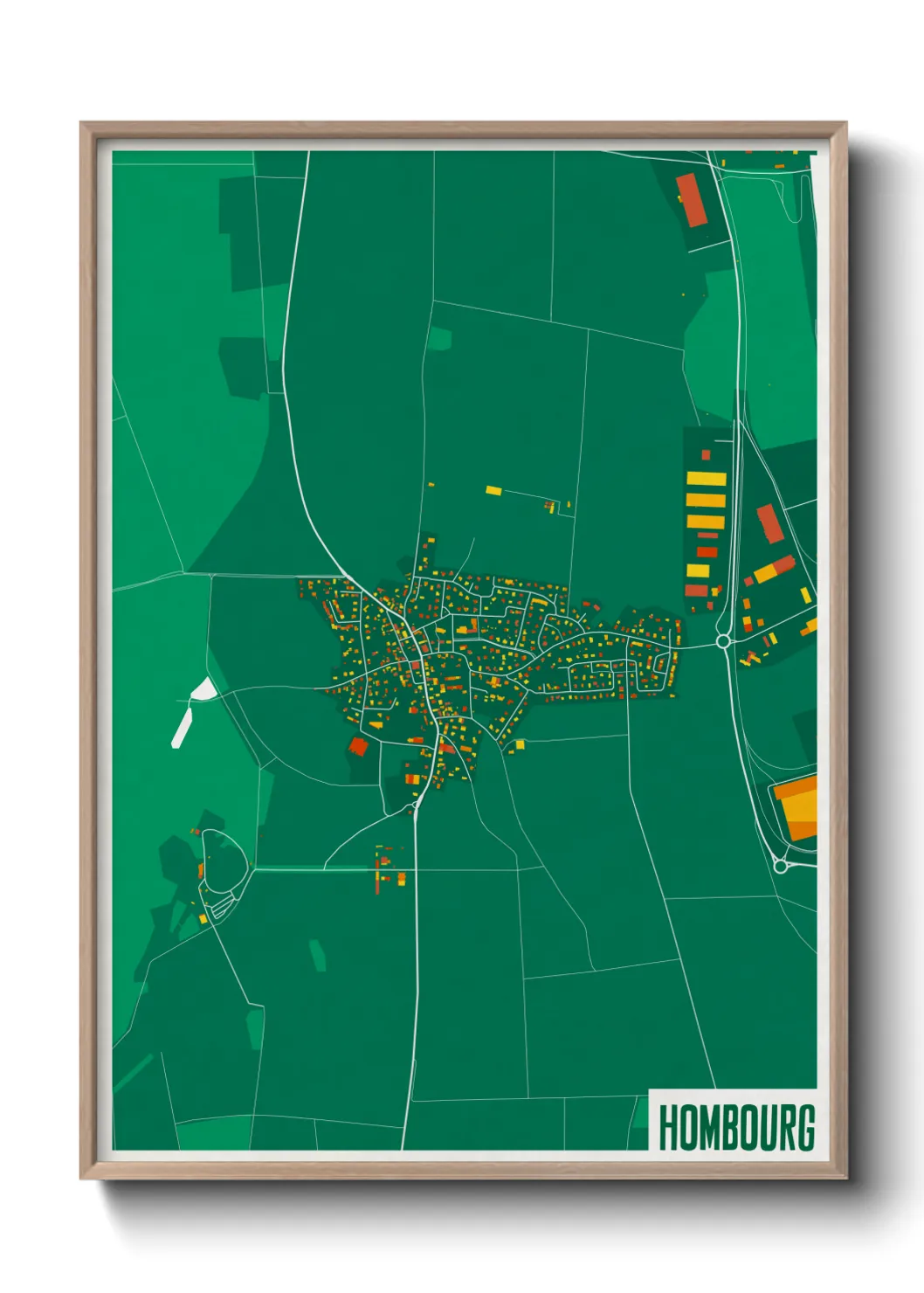 Un poster carteHombourg