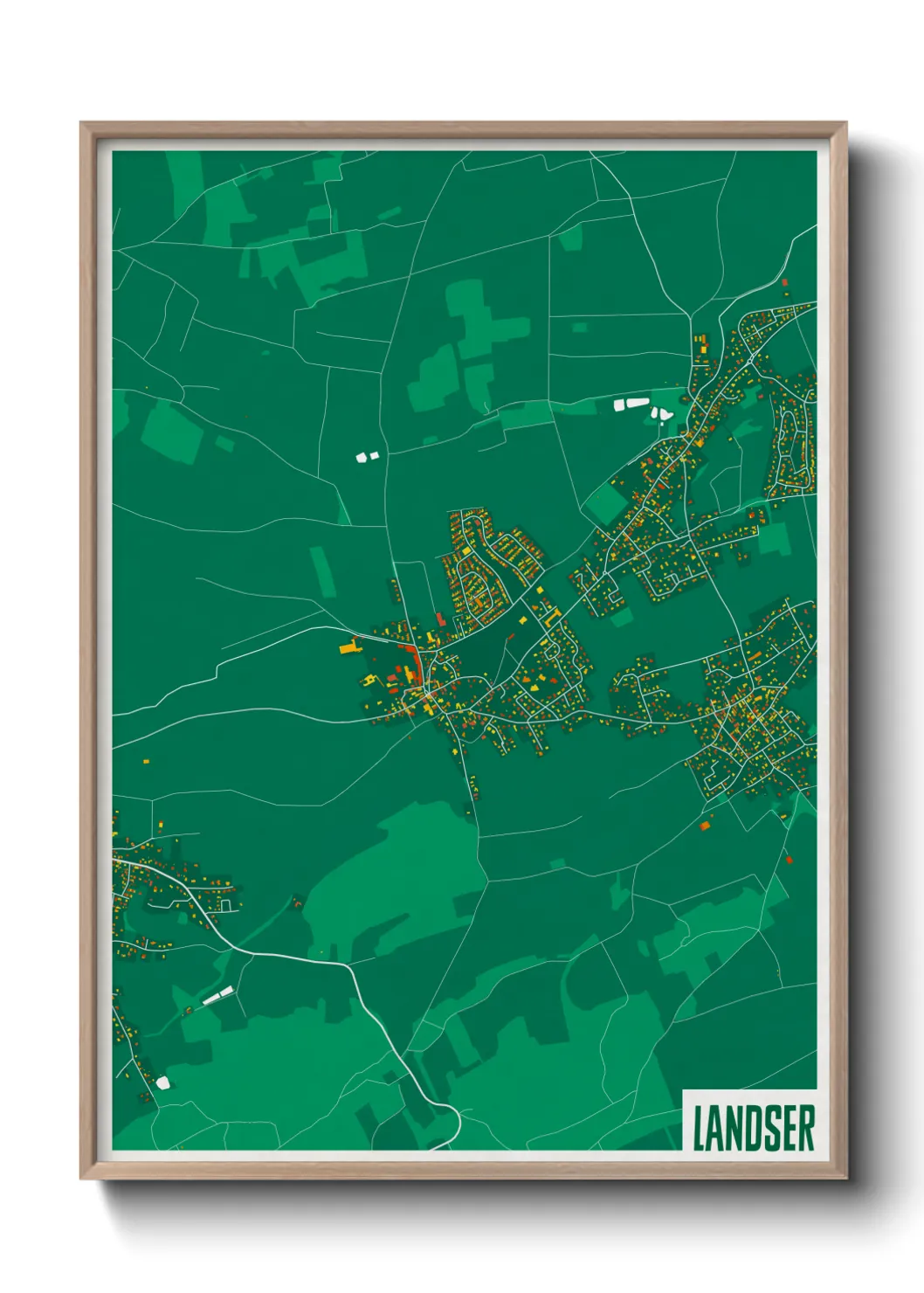 Un poster carteLandser