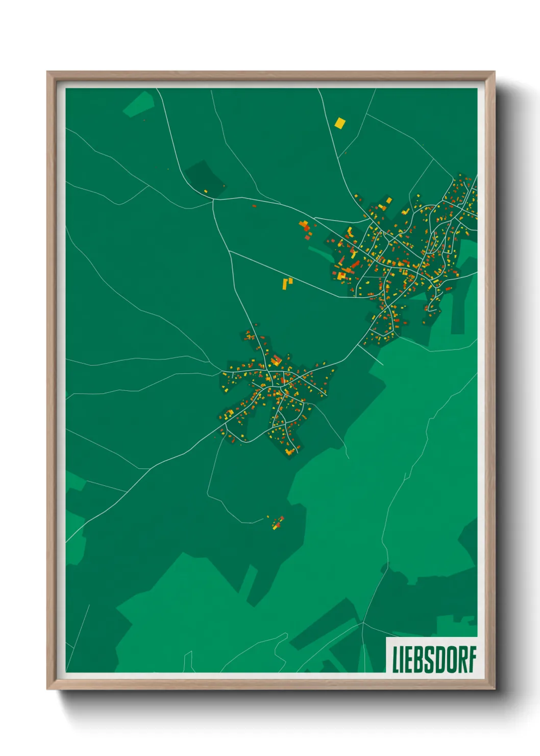 Un poster carteLiebsdorf