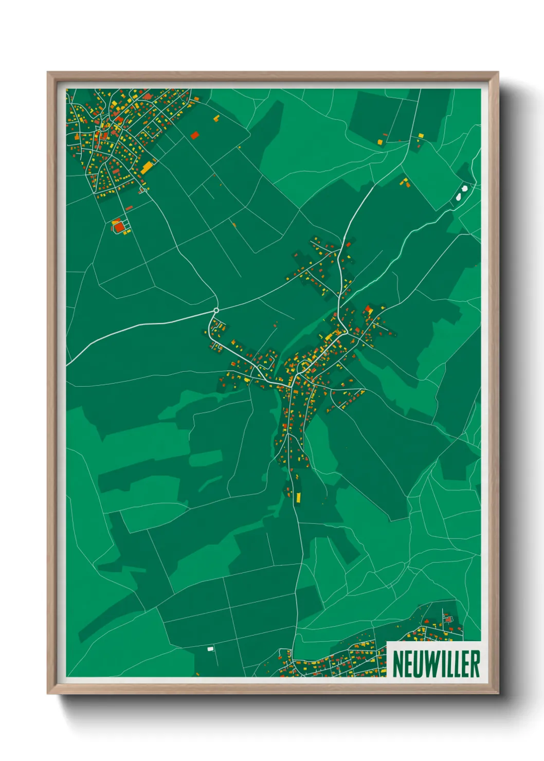 Un poster carteNeuwiller
