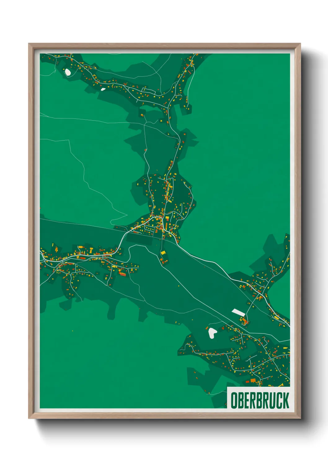 Un poster carteOberbruck