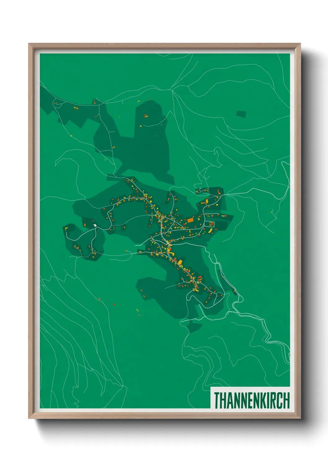 Un poster carteThannenkirch