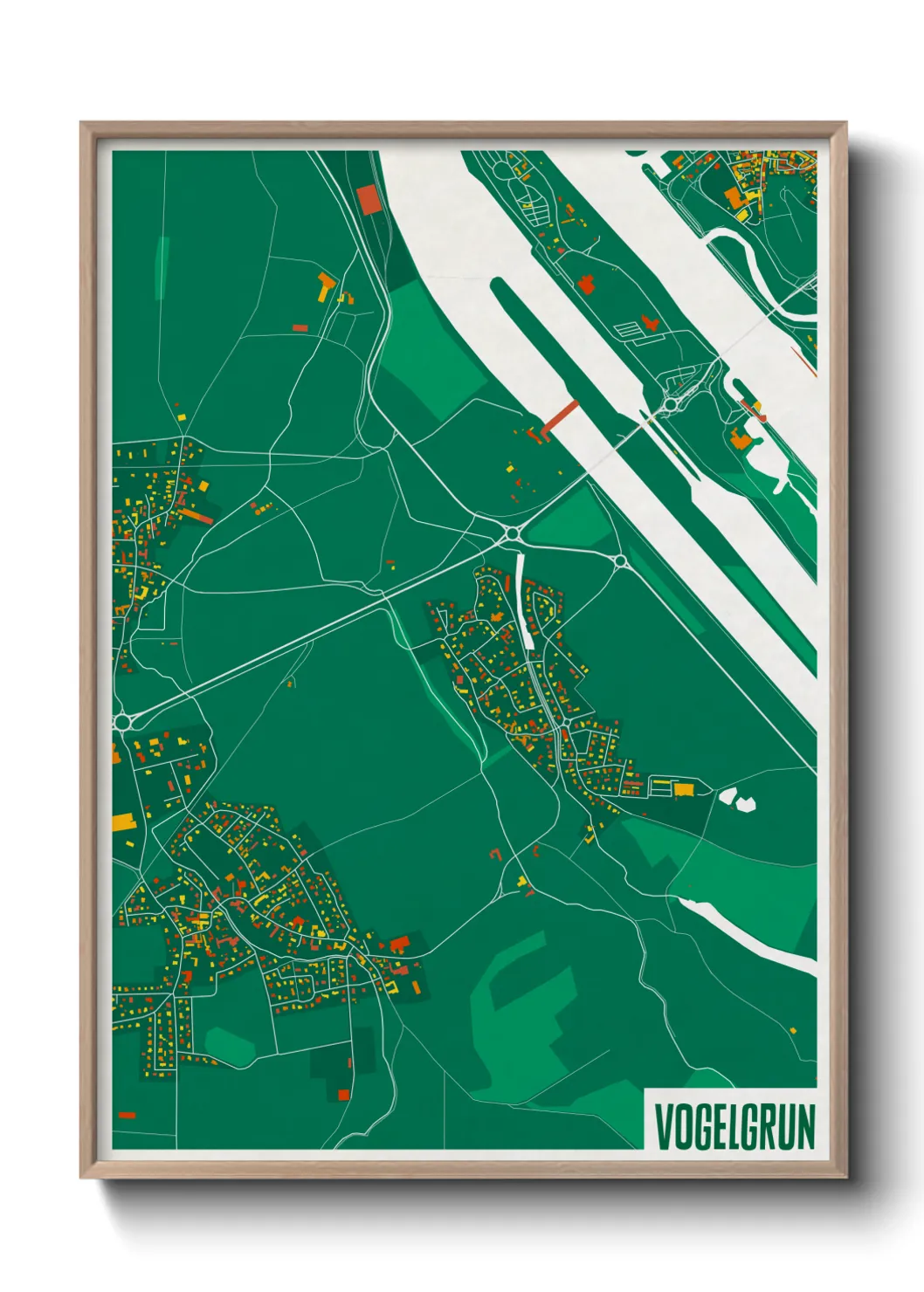 Un poster carteVogelgrun