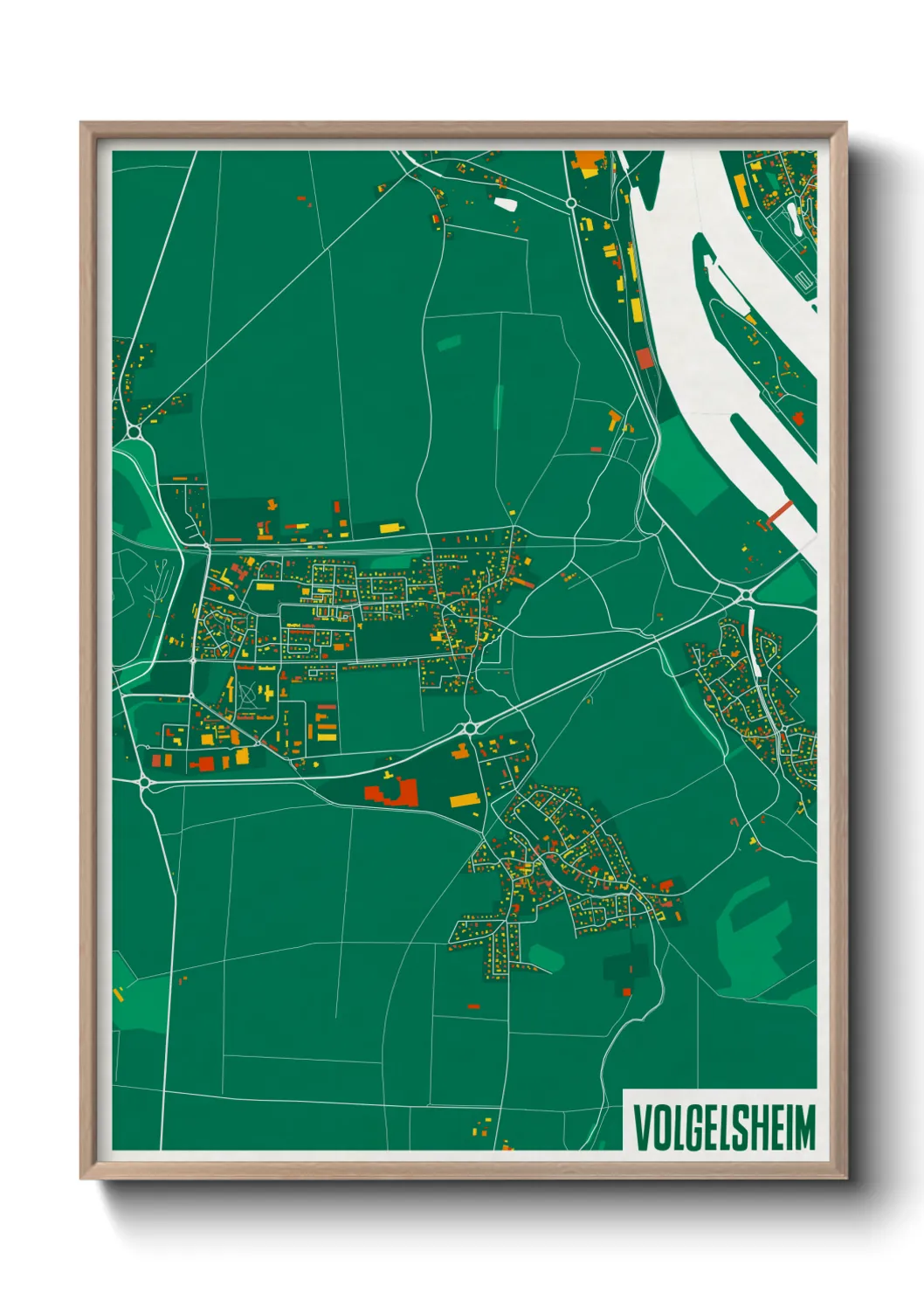 Un poster carteVolgelsheim