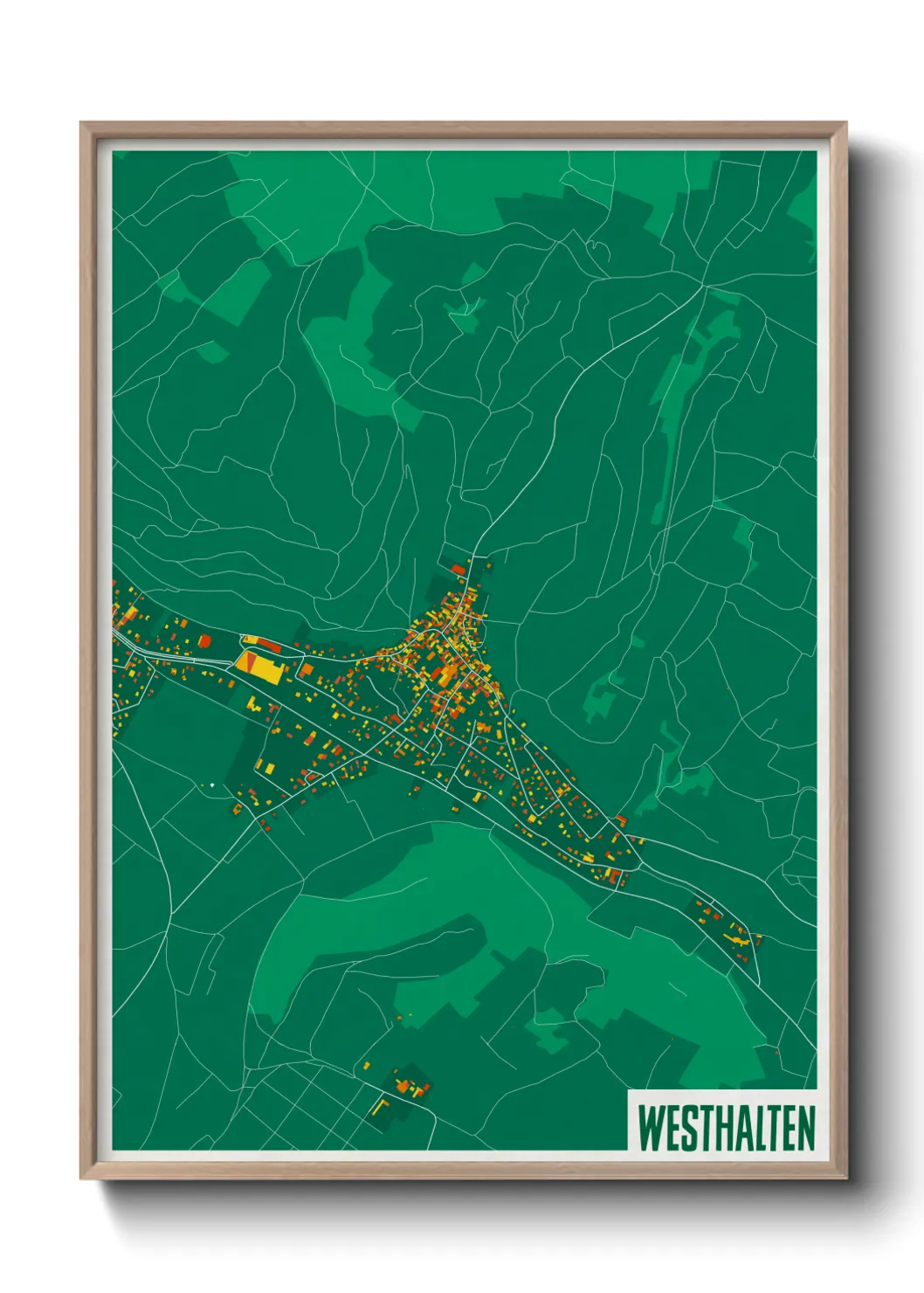 Un poster carteWesthalten