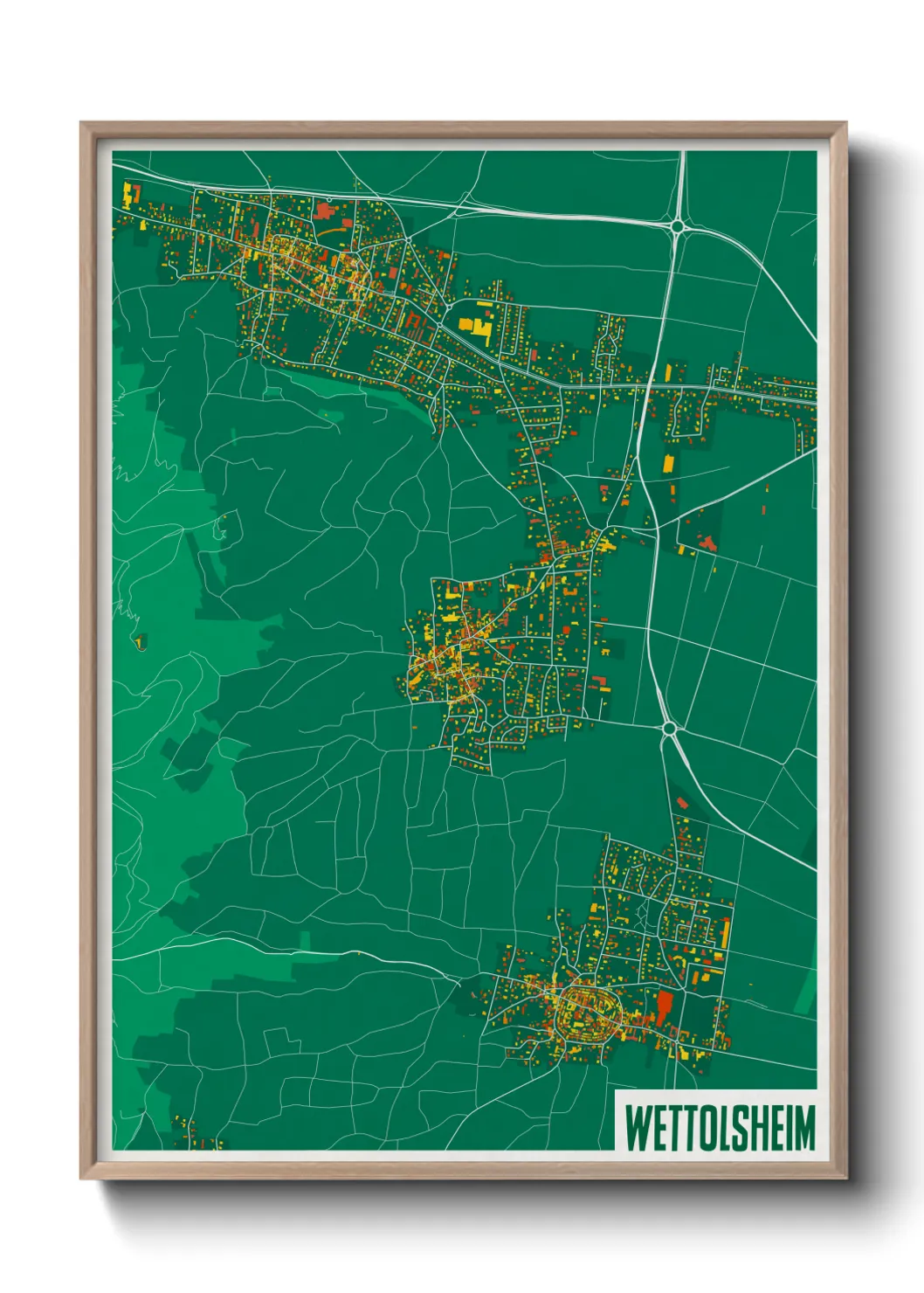 Un poster carteWettolsheim