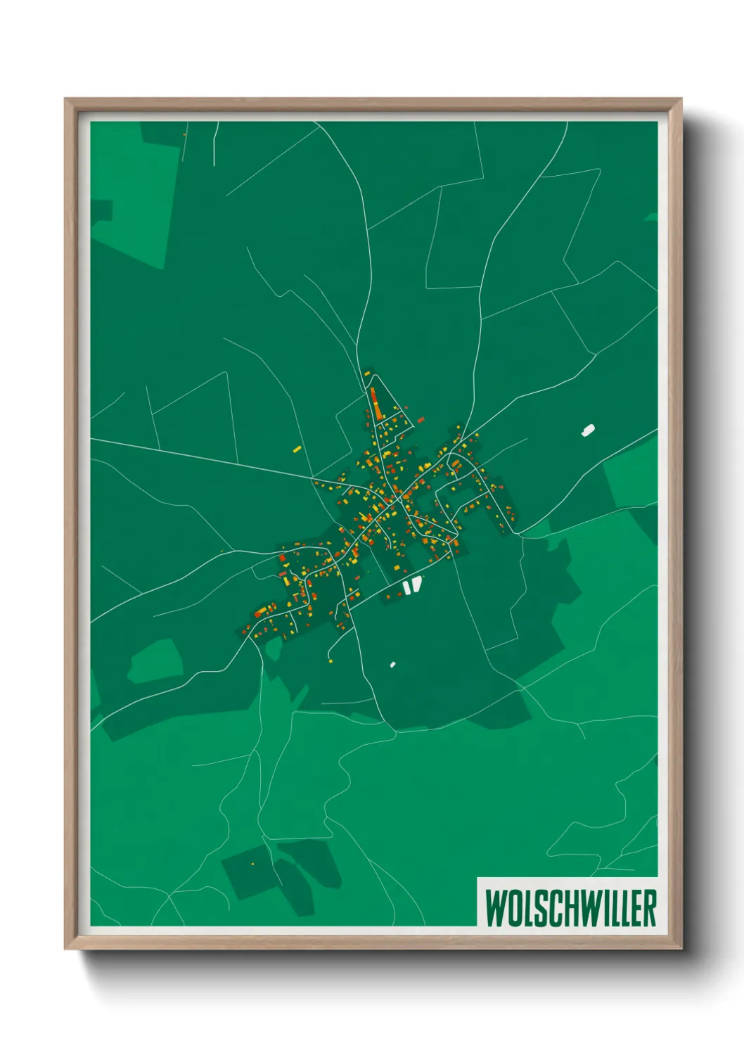 Un poster carteWolschwiller