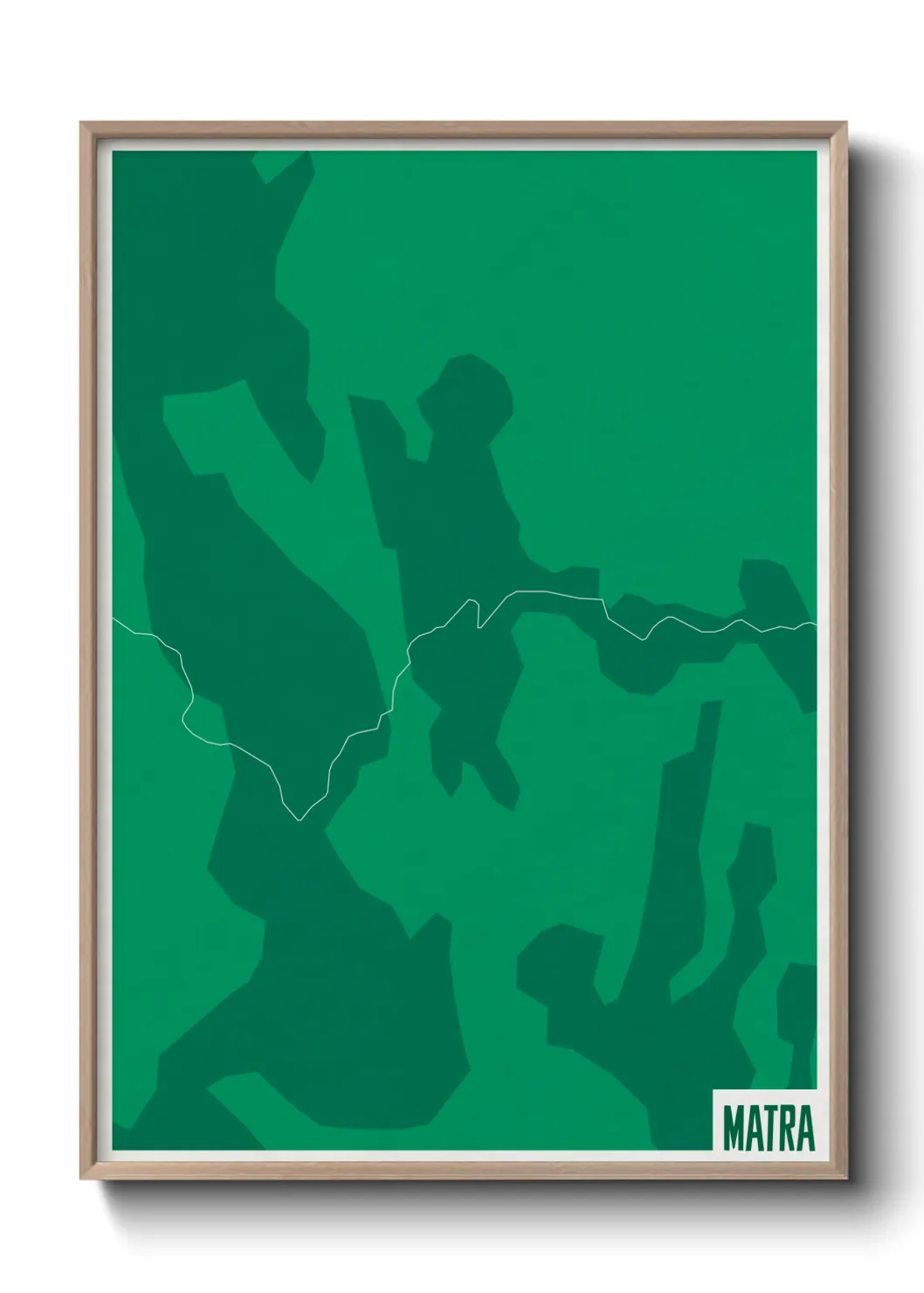 Une affiche de carte sur Matra