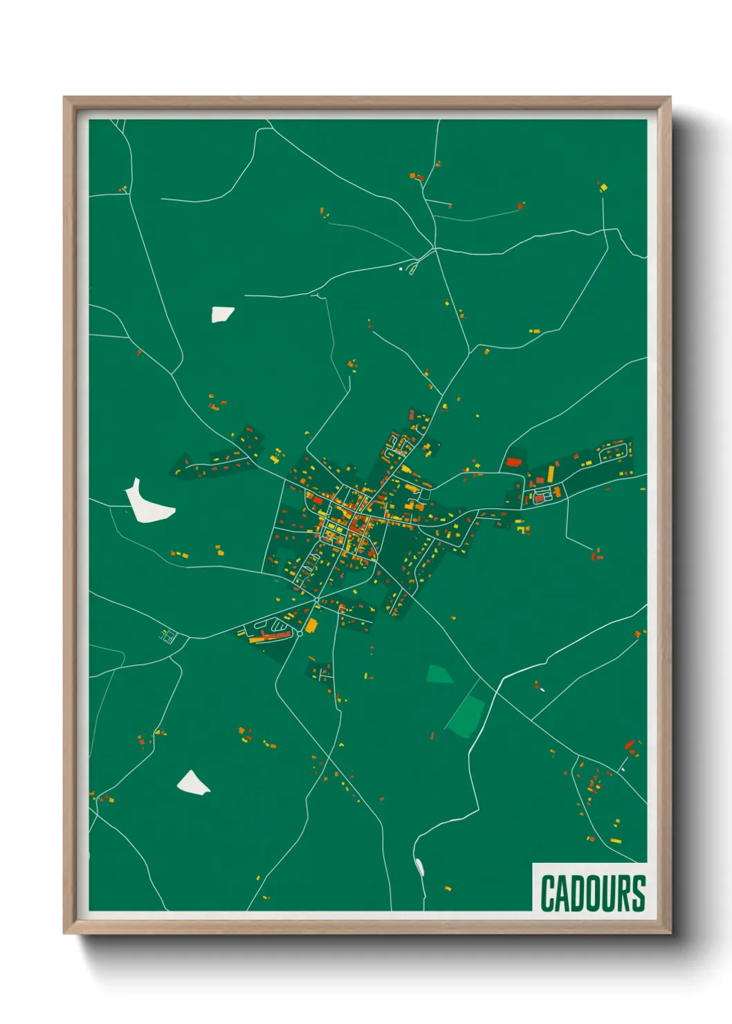 Un poster carteCadours