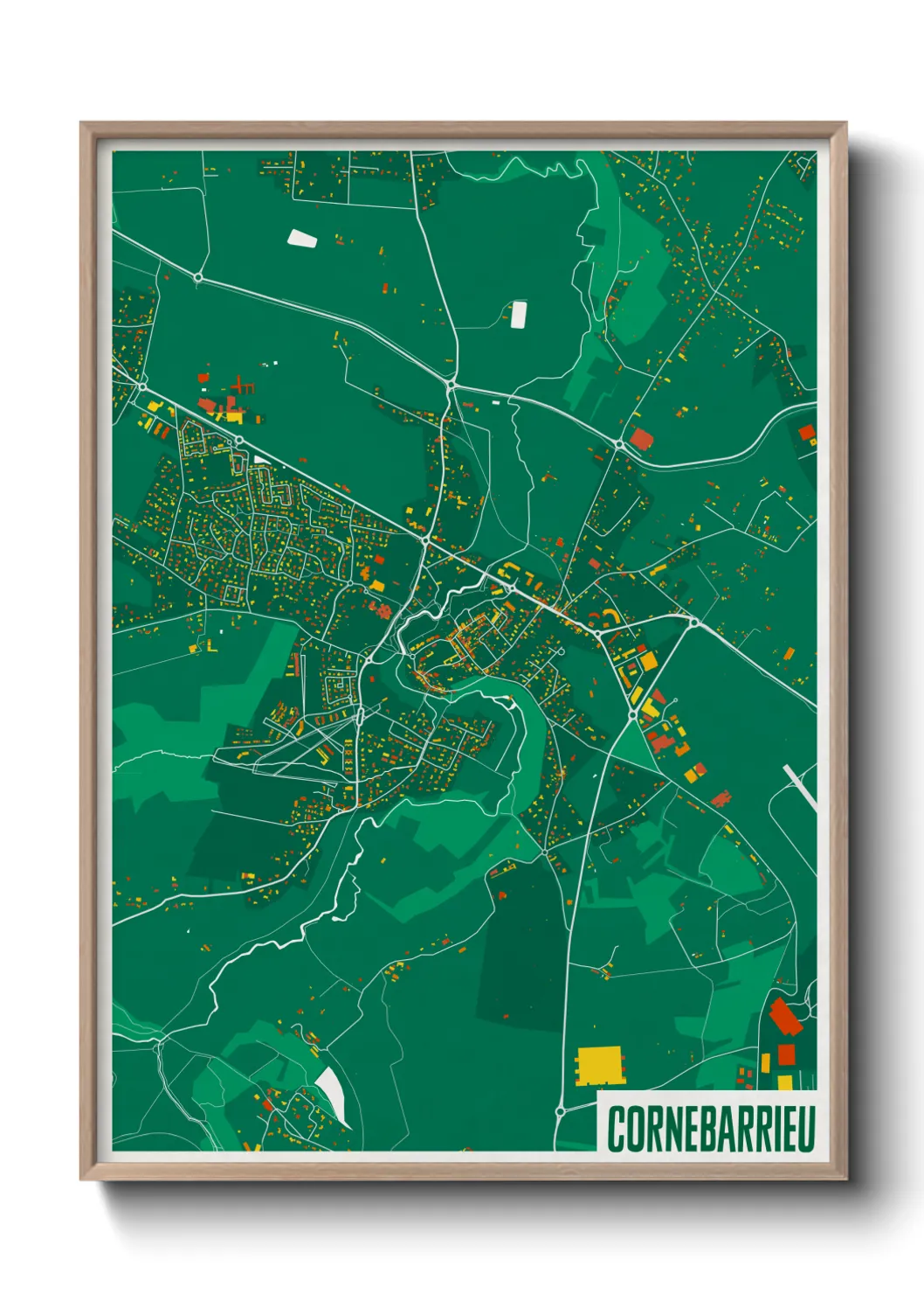 Un poster carteCornebarrieu