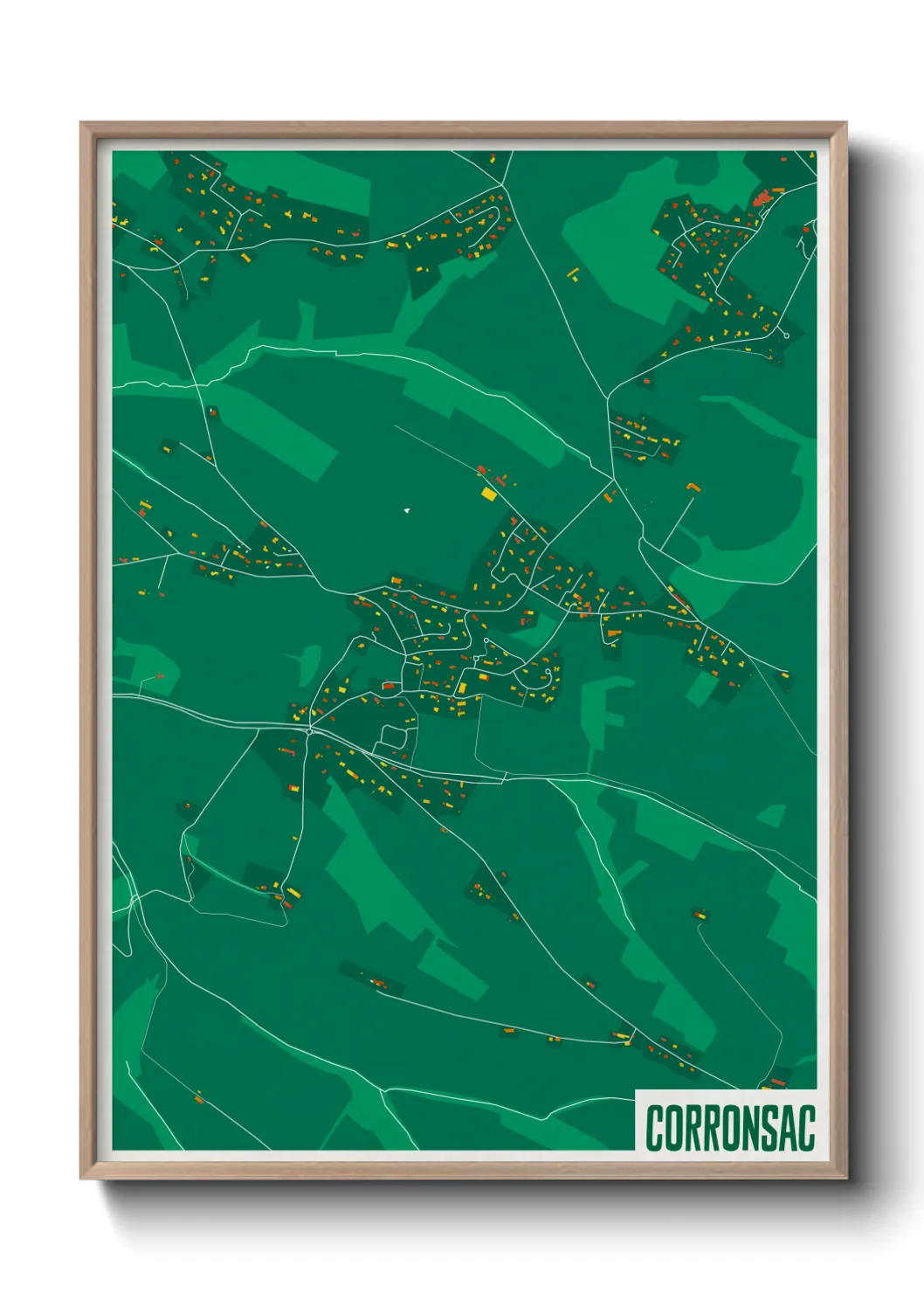 Un poster carteCorronsac