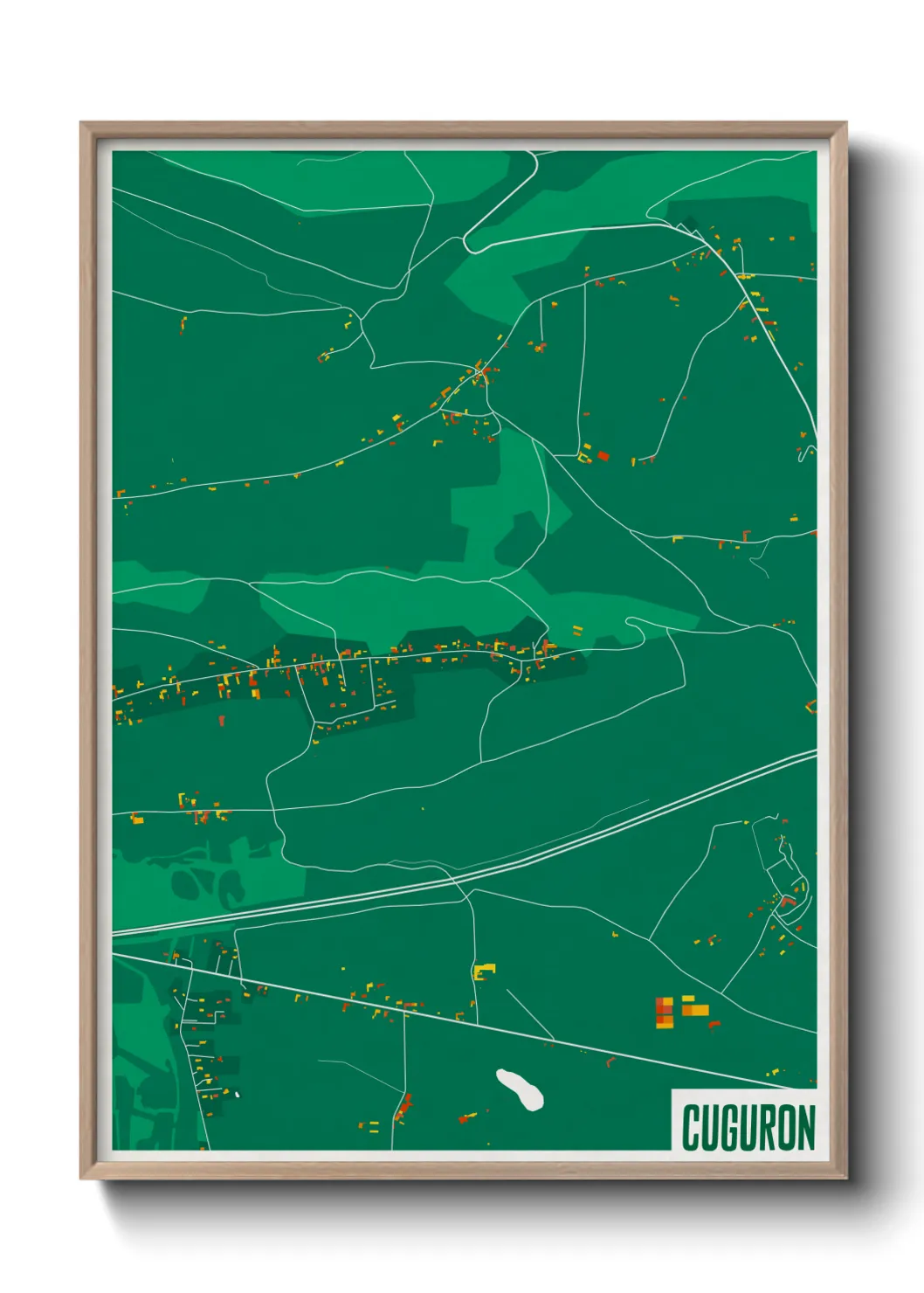 Un poster carteCuguron