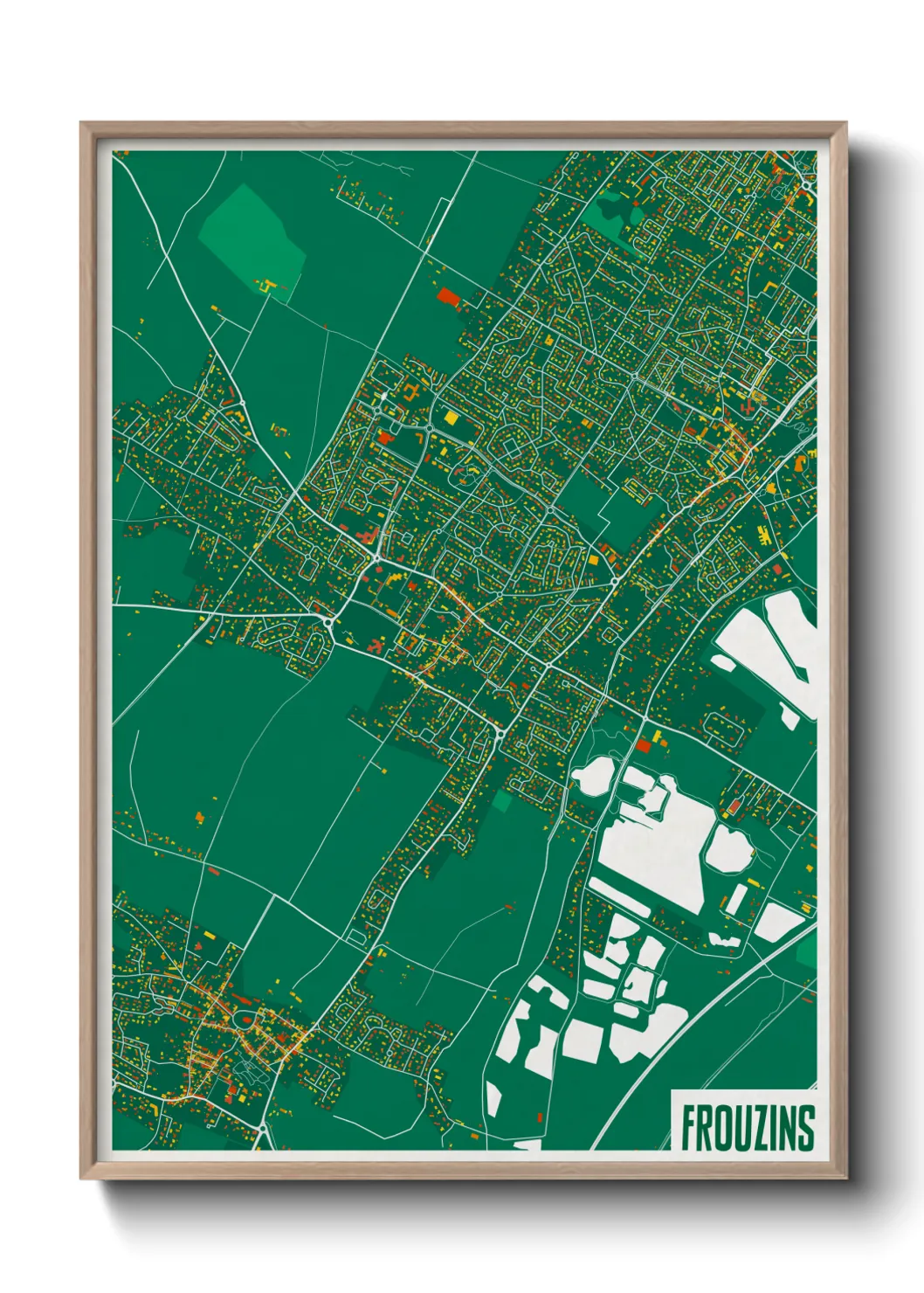 Un poster carteFrouzins