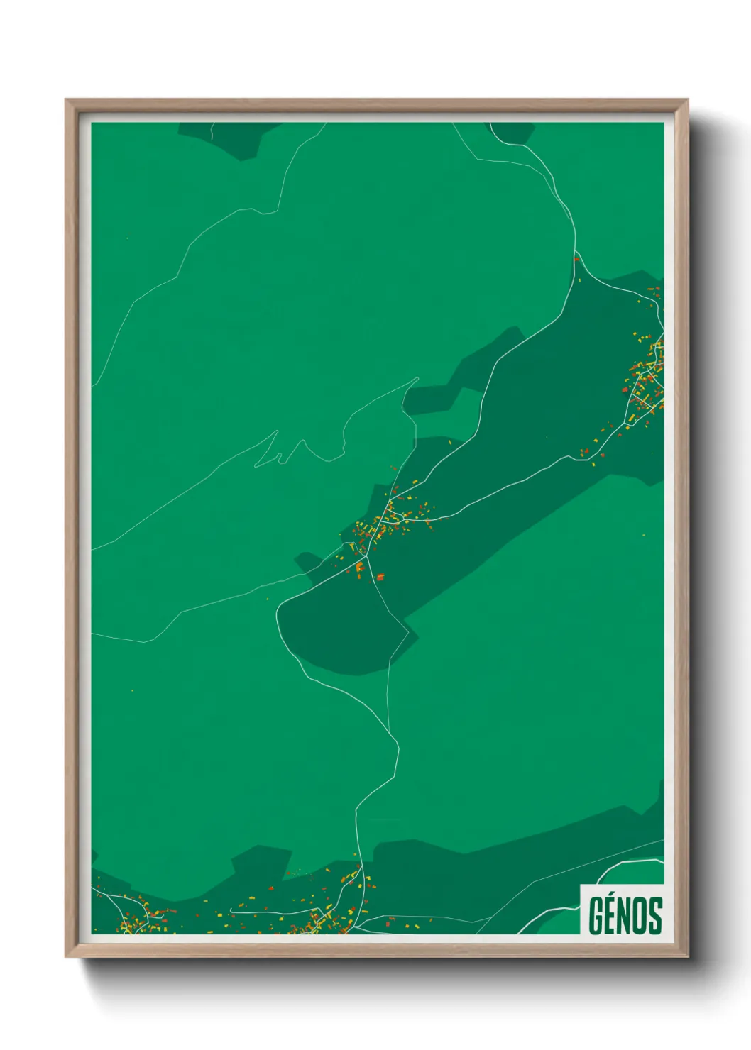 Un poster carteGénos