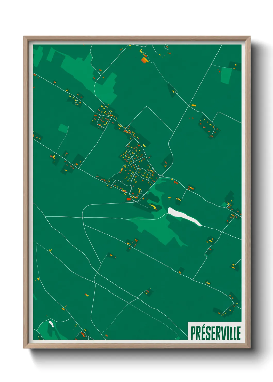 Un poster cartePréserville