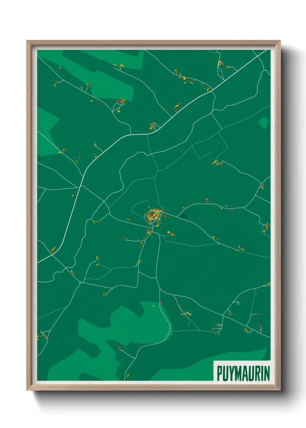 Un poster cartePuymaurin