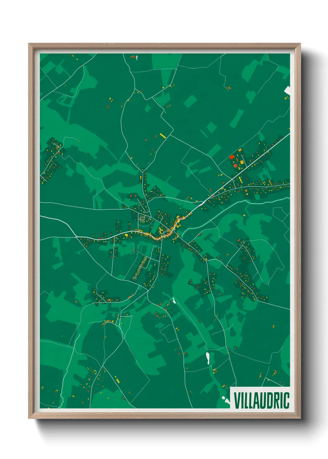 Un poster carteVillaudric