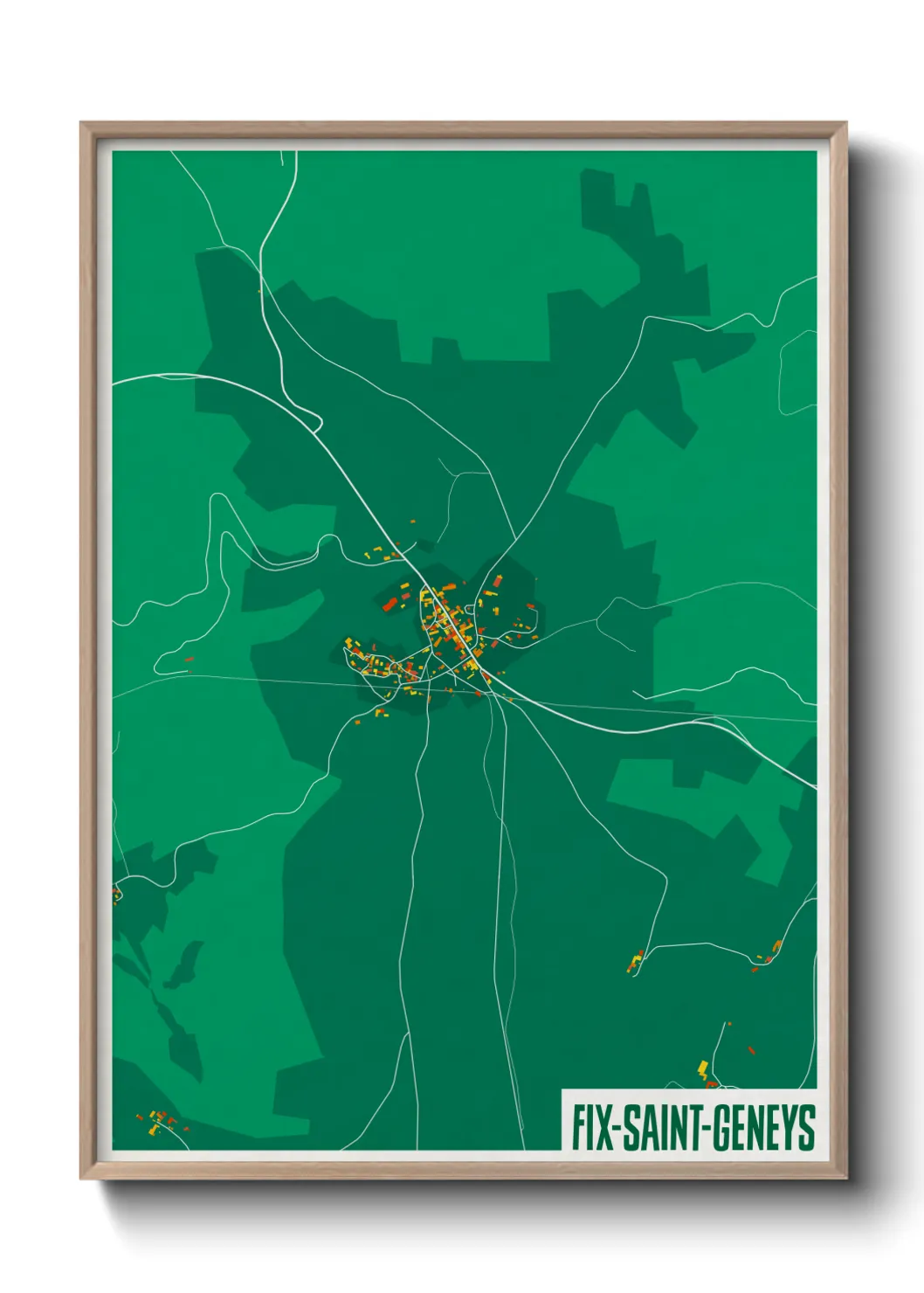 Un poster carteFix-Saint-Geneys