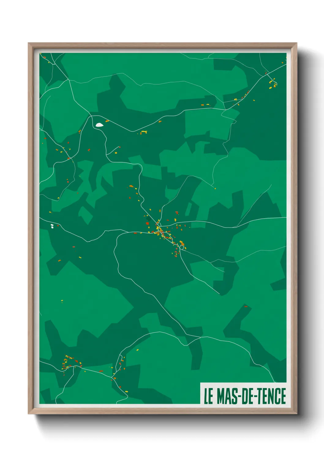 Un poster carteLe Mas-de-Tence