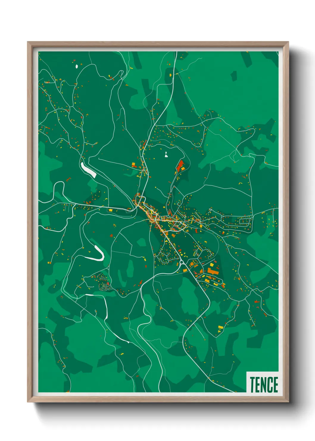 Un poster carteTence