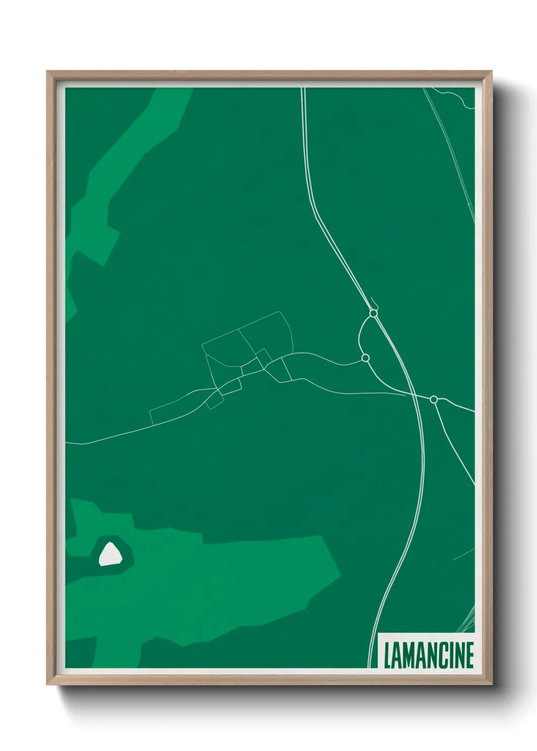 Un poster carteLamancine