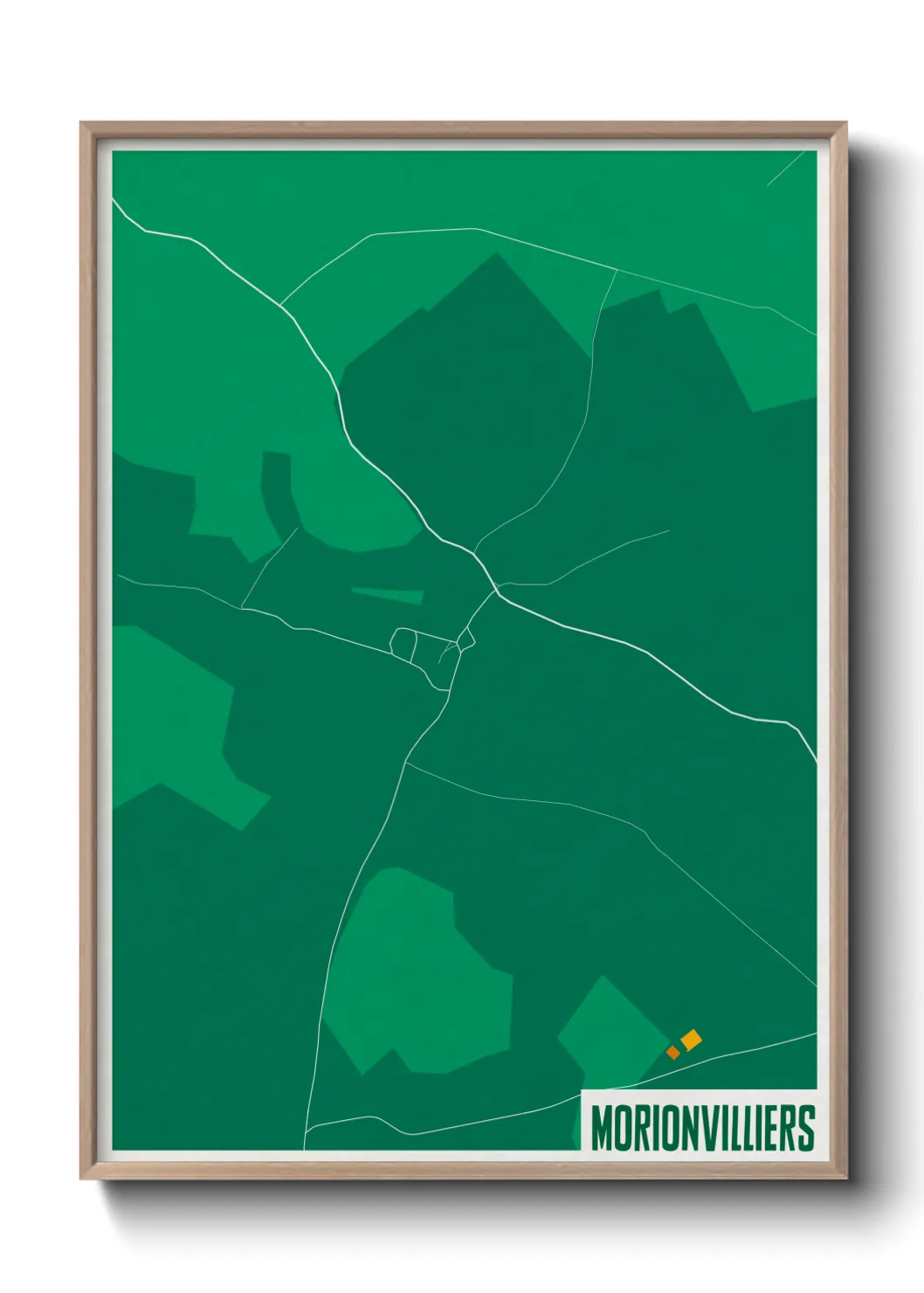 Une affiche de carte sur Morionvilliers