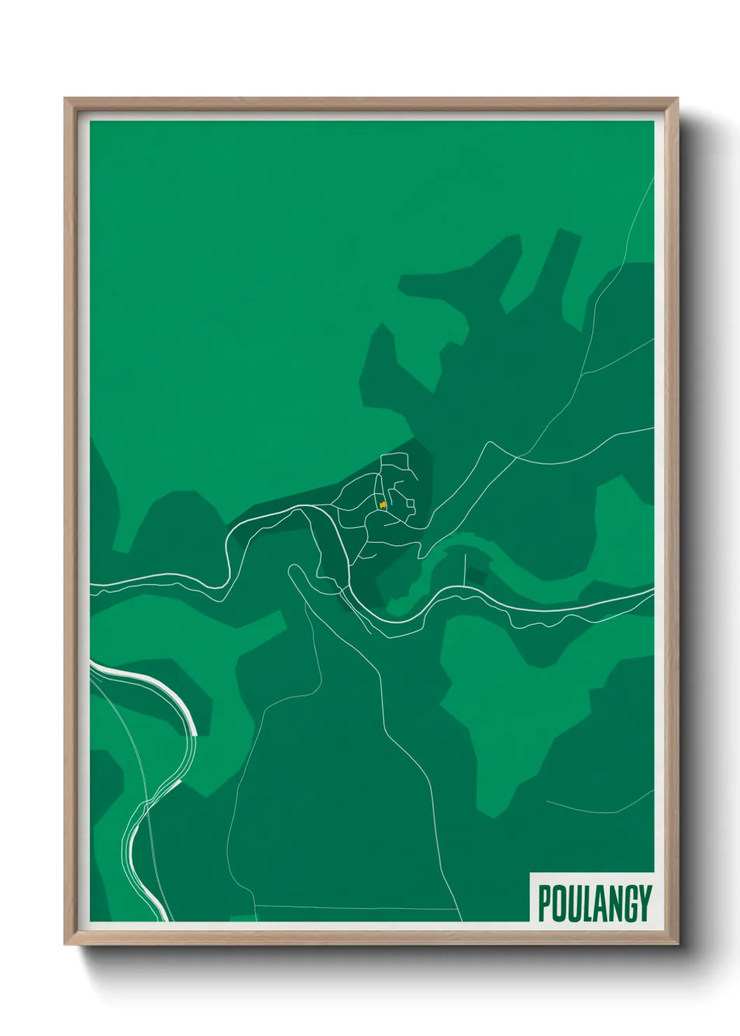 Un poster cartePoulangy