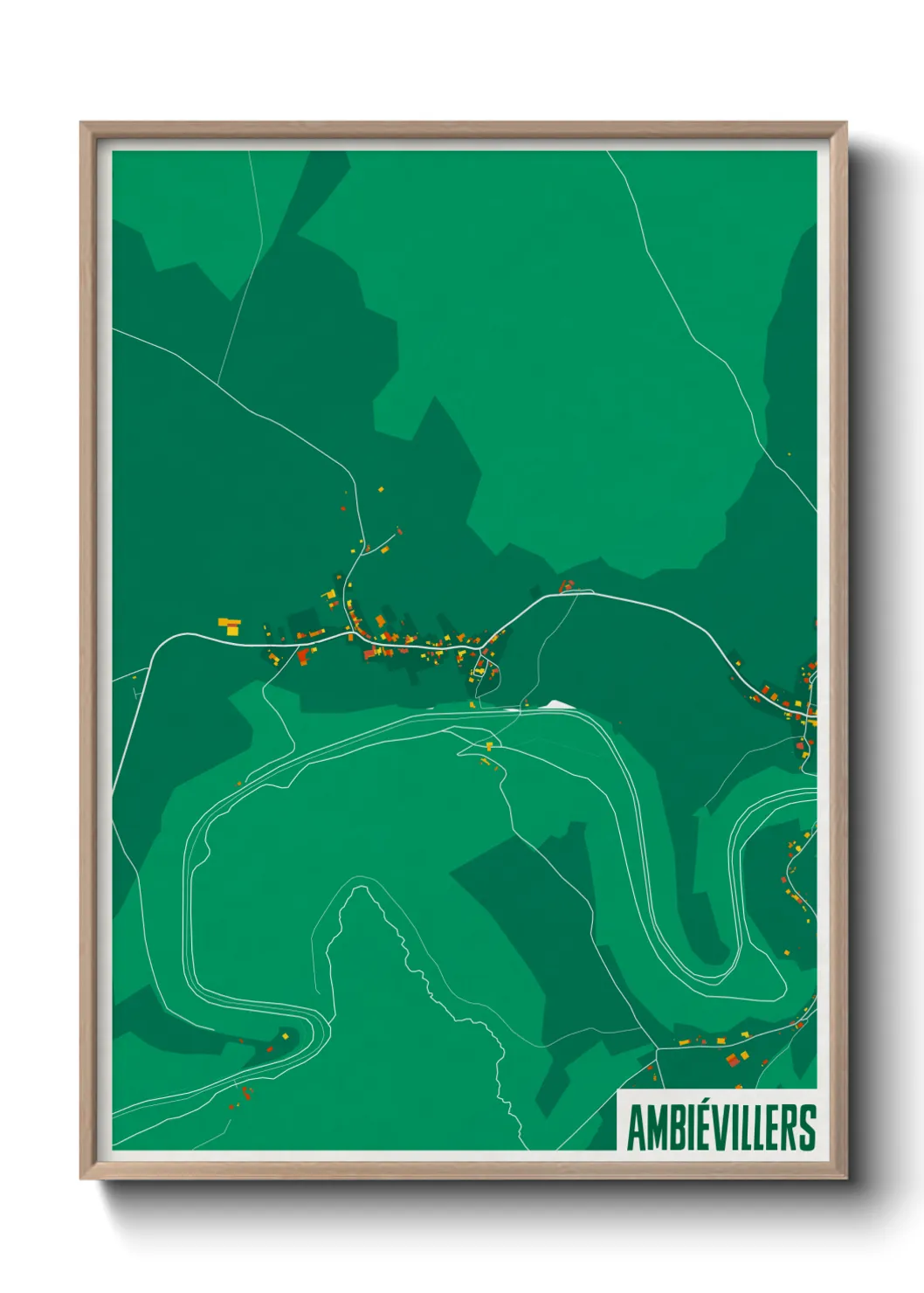 Un poster carteAmbiévillers