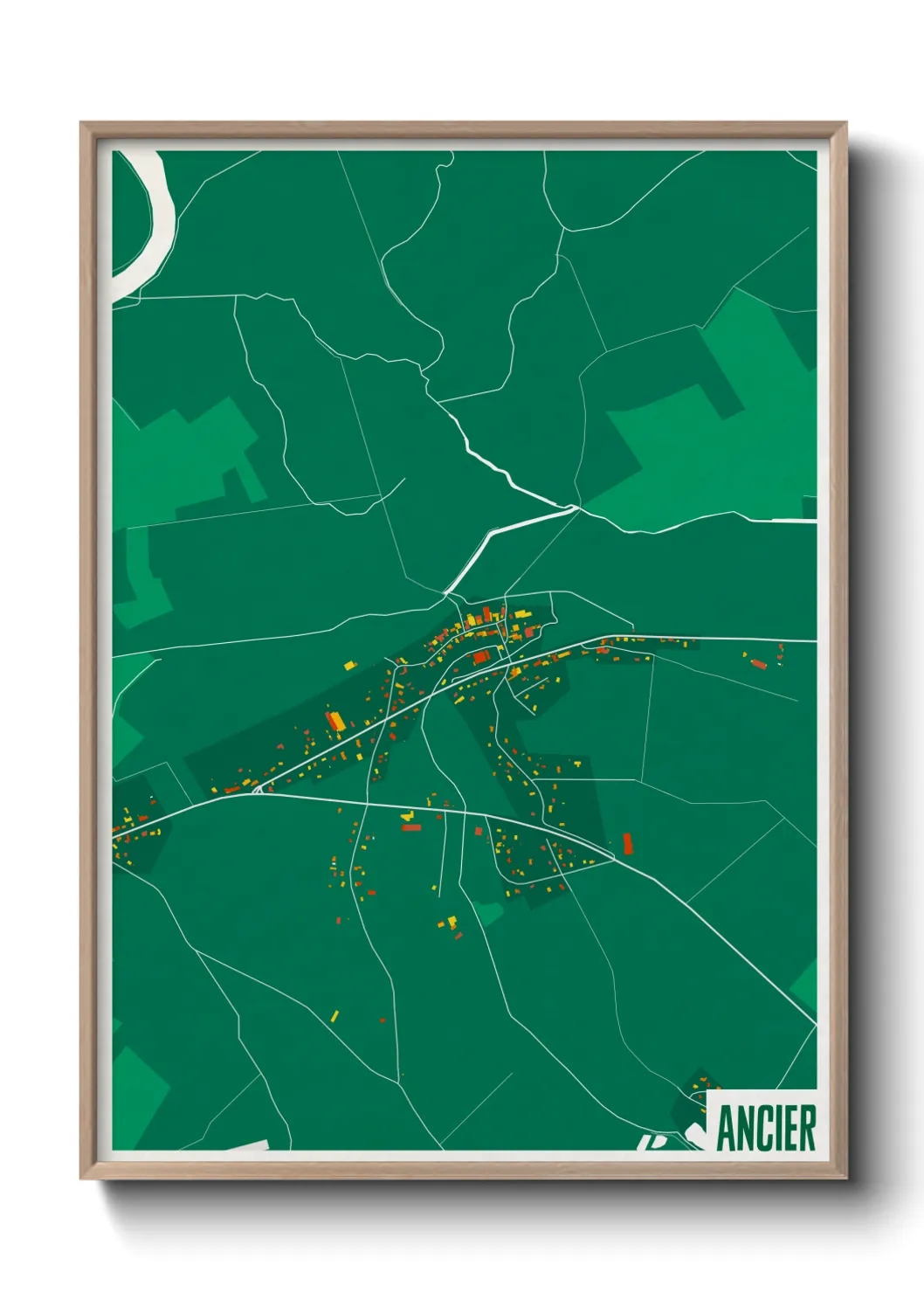 Un poster carteAncier