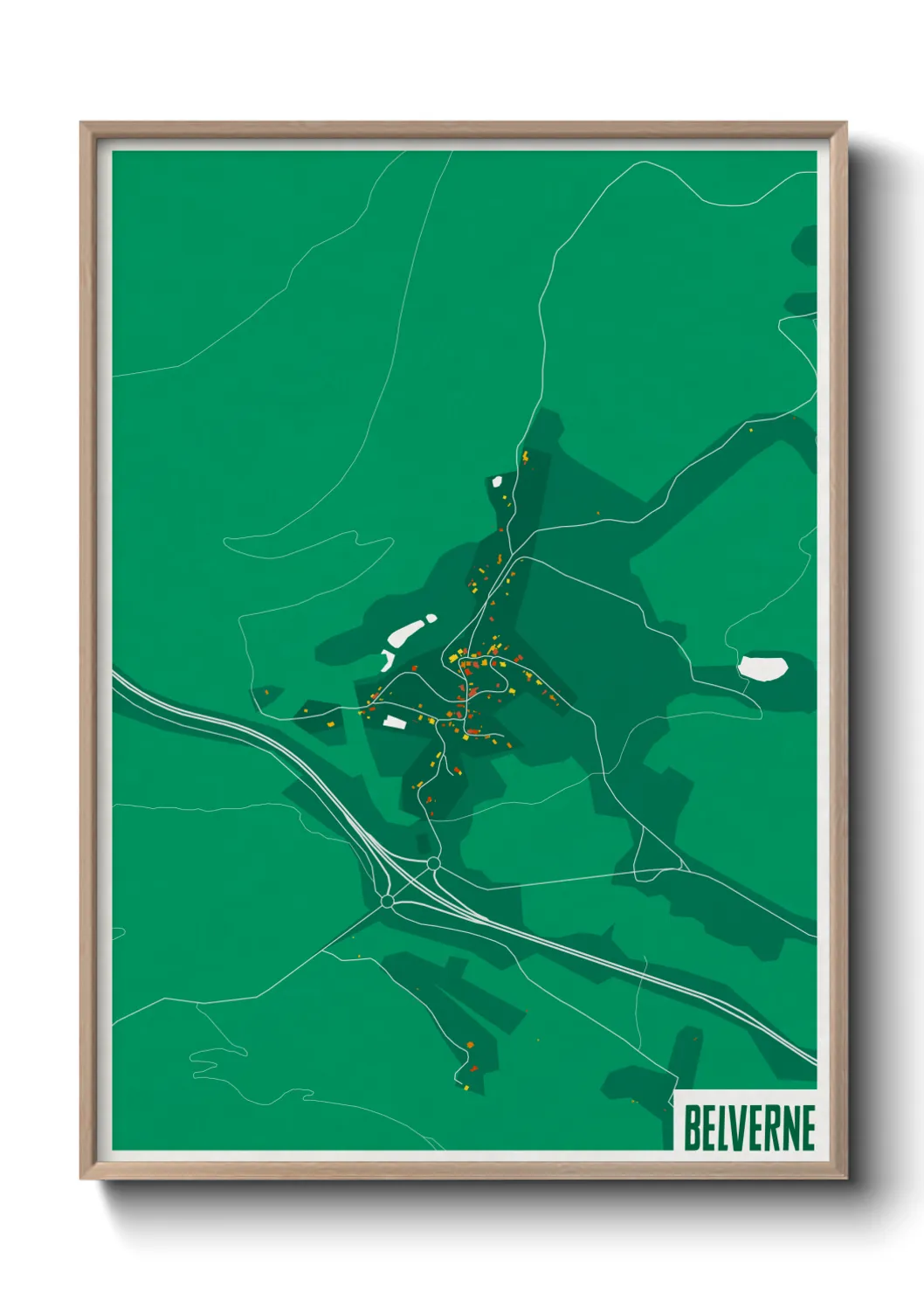 Un poster carteBelverne