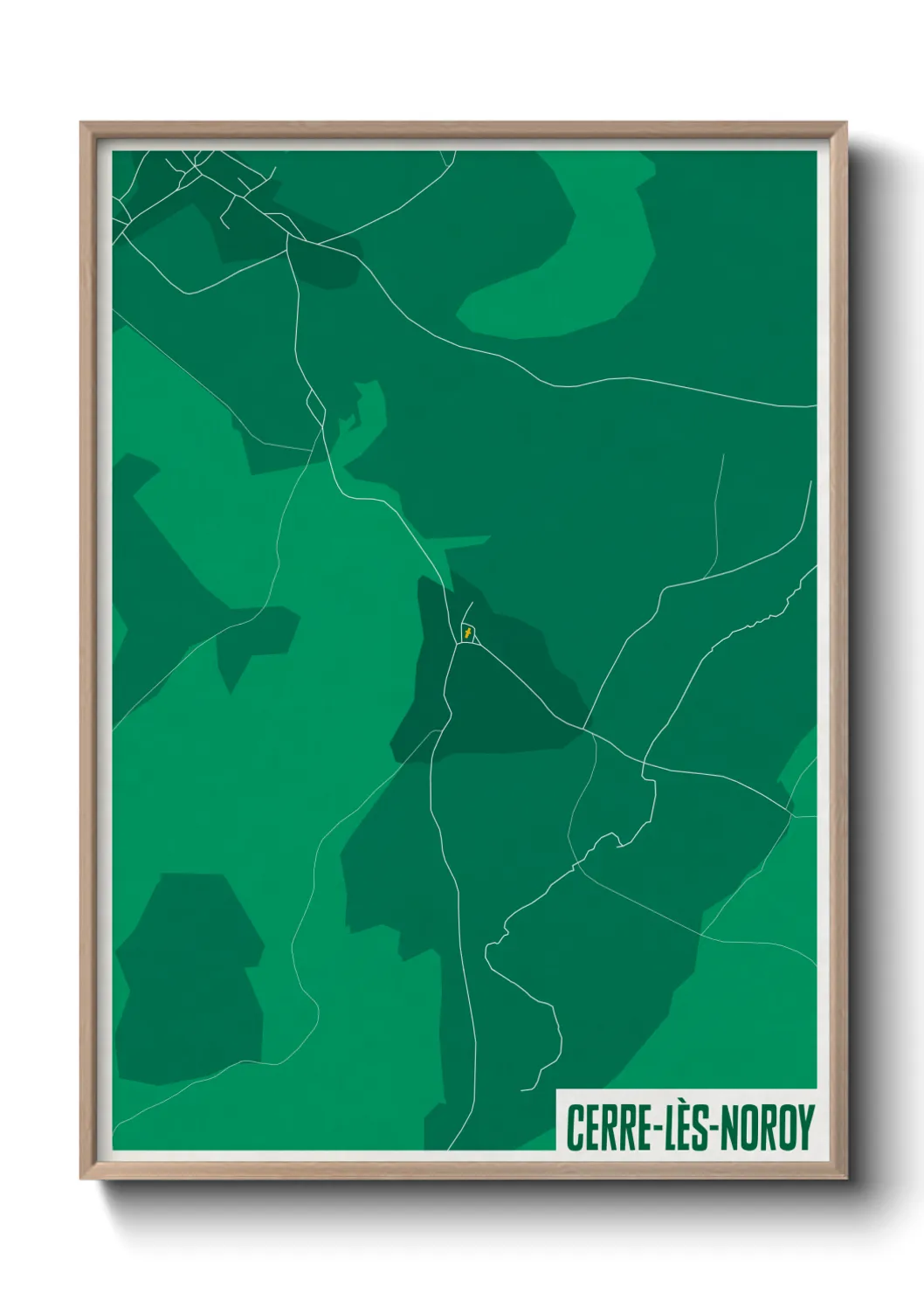 Un poster carteCerre-lès-Noroy