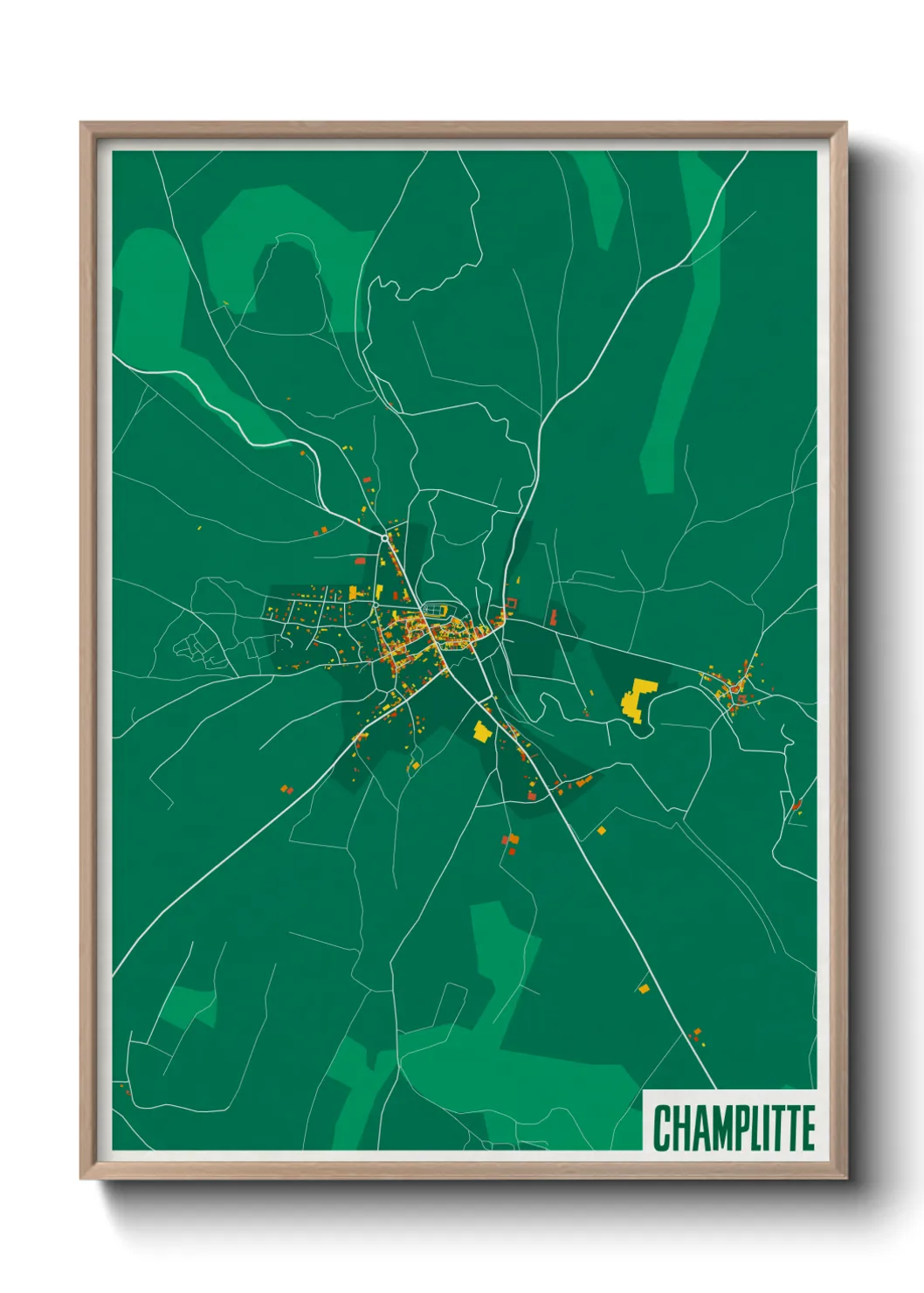 Un poster carteChamplitte