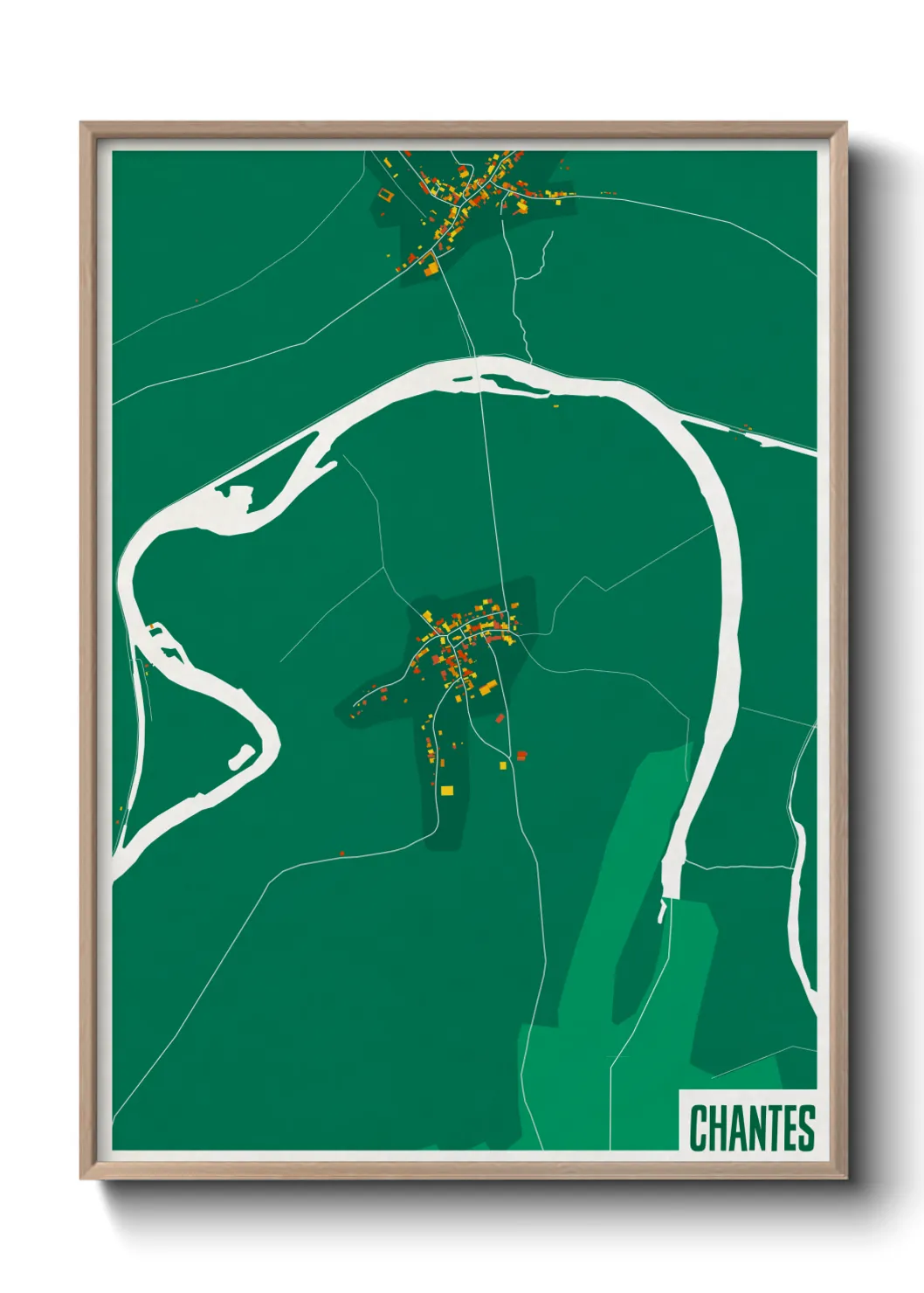 Un poster carteChantes