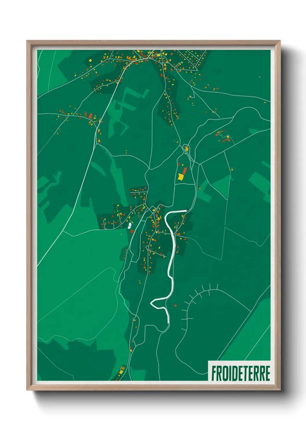 Un poster carteFroideterre