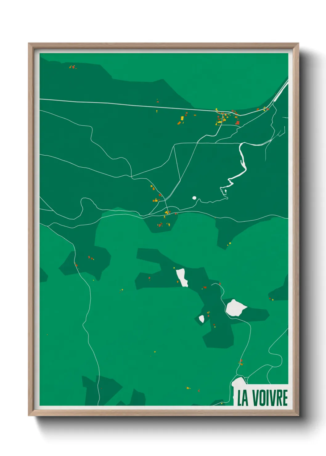 Un poster carteLa Voivre