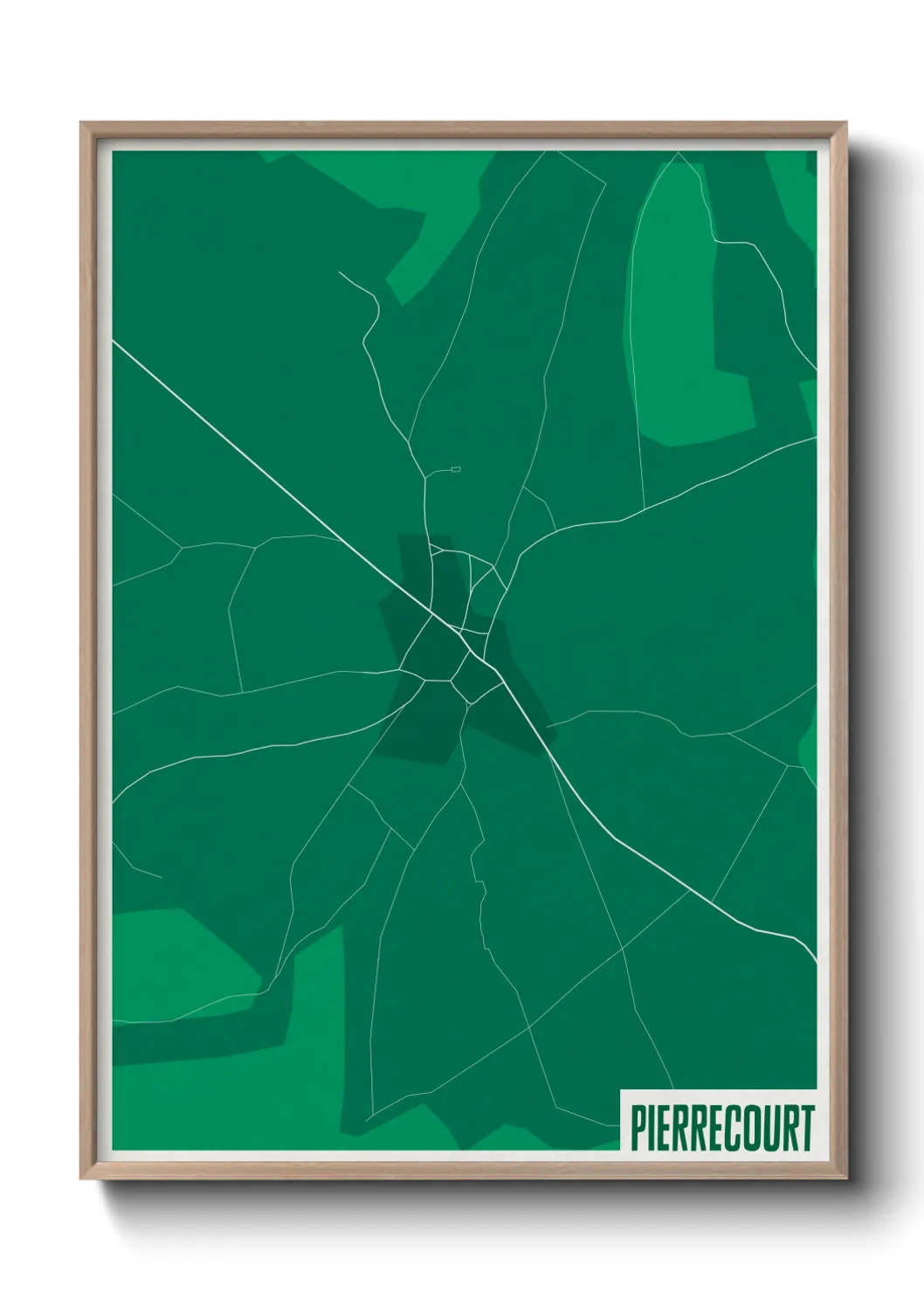 Un poster cartePierrecourt