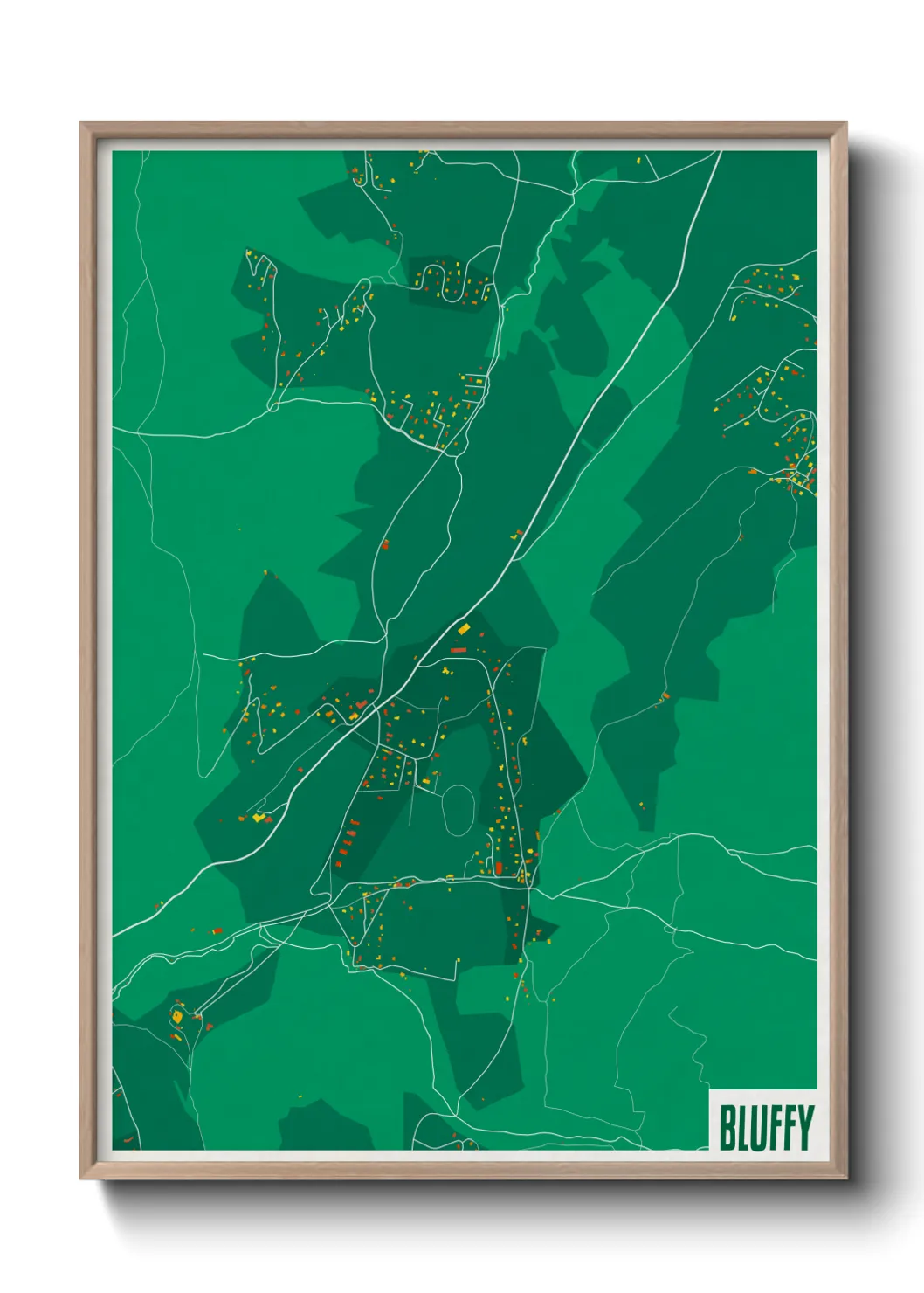 Un poster carteBluffy