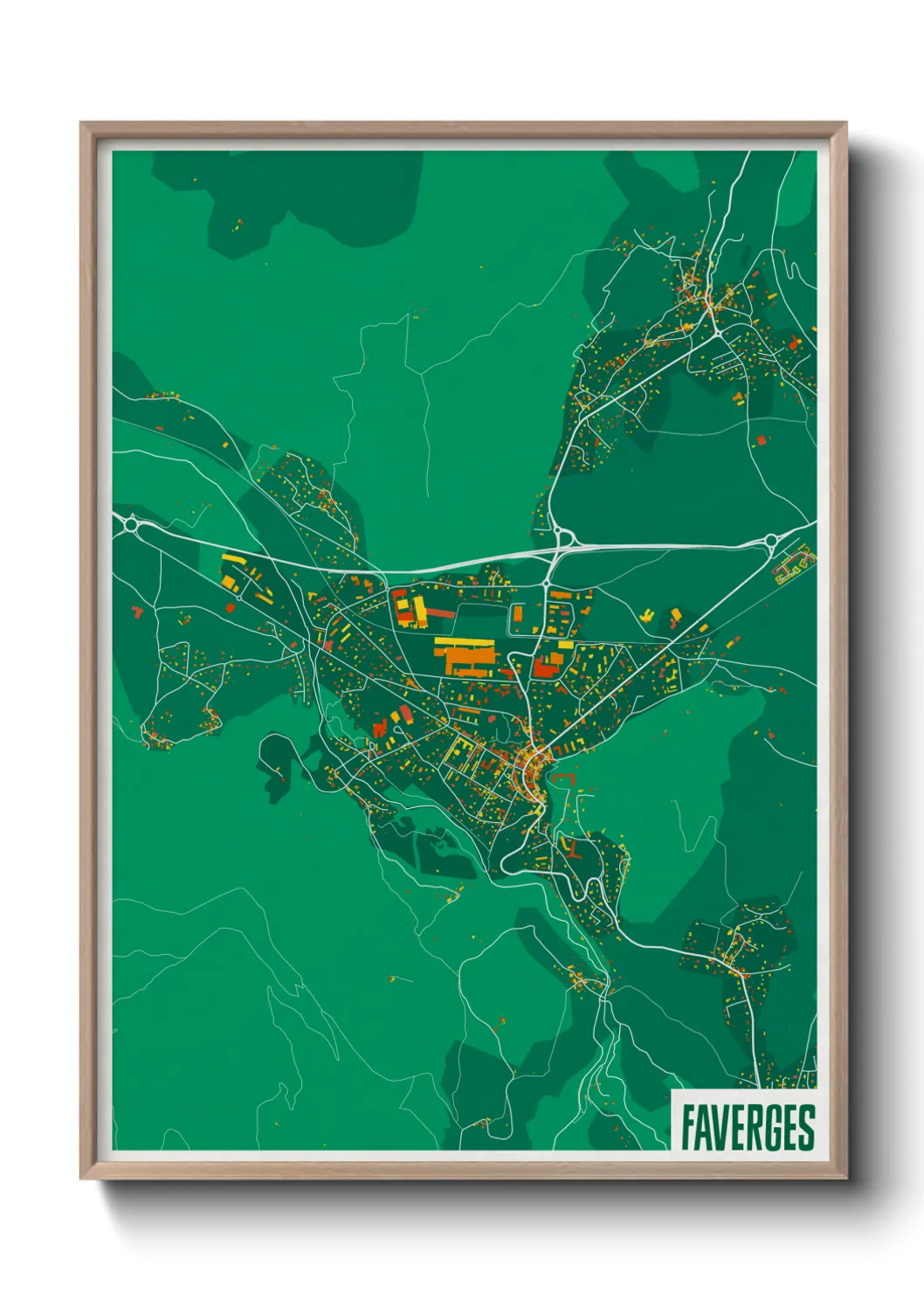 Un poster carteFaverges